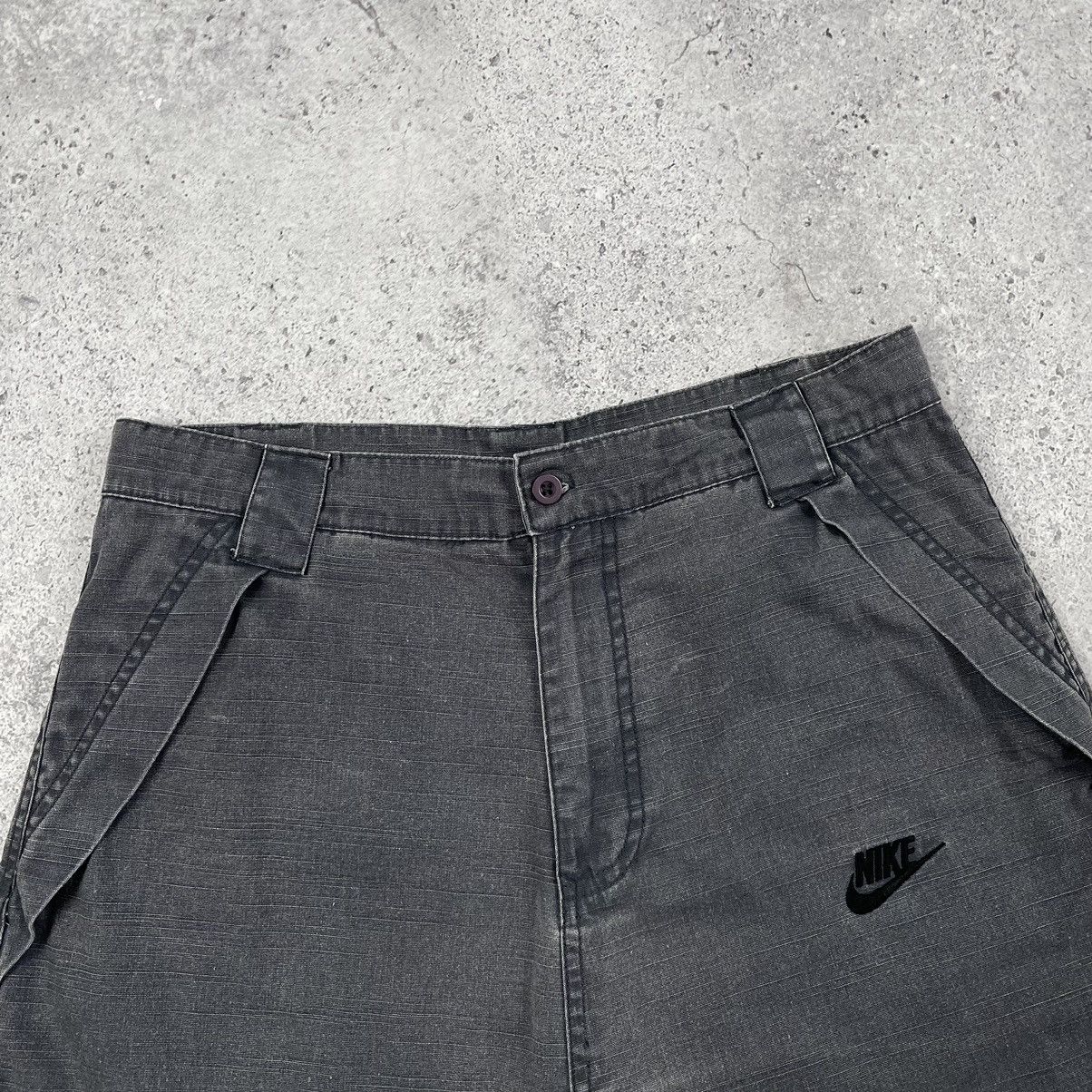 Nike × Vintage Vintage Nike Y2K Grey Cargo Pants Size US 30 / EU 46 - 6 Thumbnail