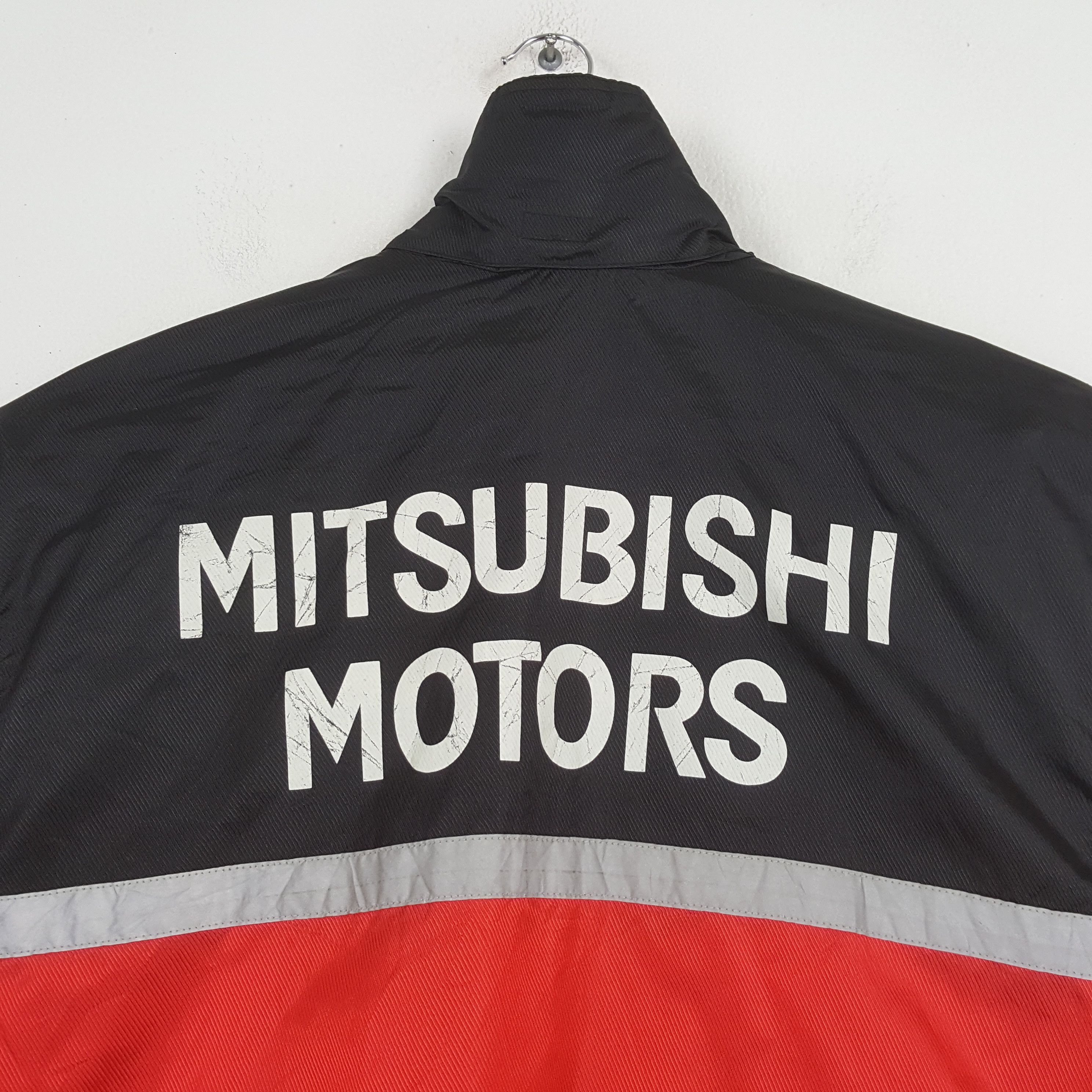 Japanese Brand × Vintage Vintage MITSUBISHI MOTORS Japan Racing Jacket C292N10 Size US L / EU 52-54 / 3 - 2 Thumbnail