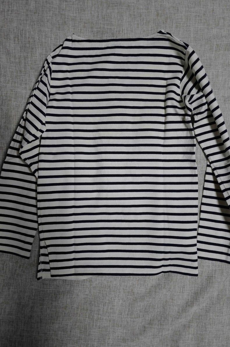 Saint Laurent Paris Saint Laurent Paris Black-and-white striped nine-sleeve bo Size S / US 4 / IT 40 - 2 Thumbnail