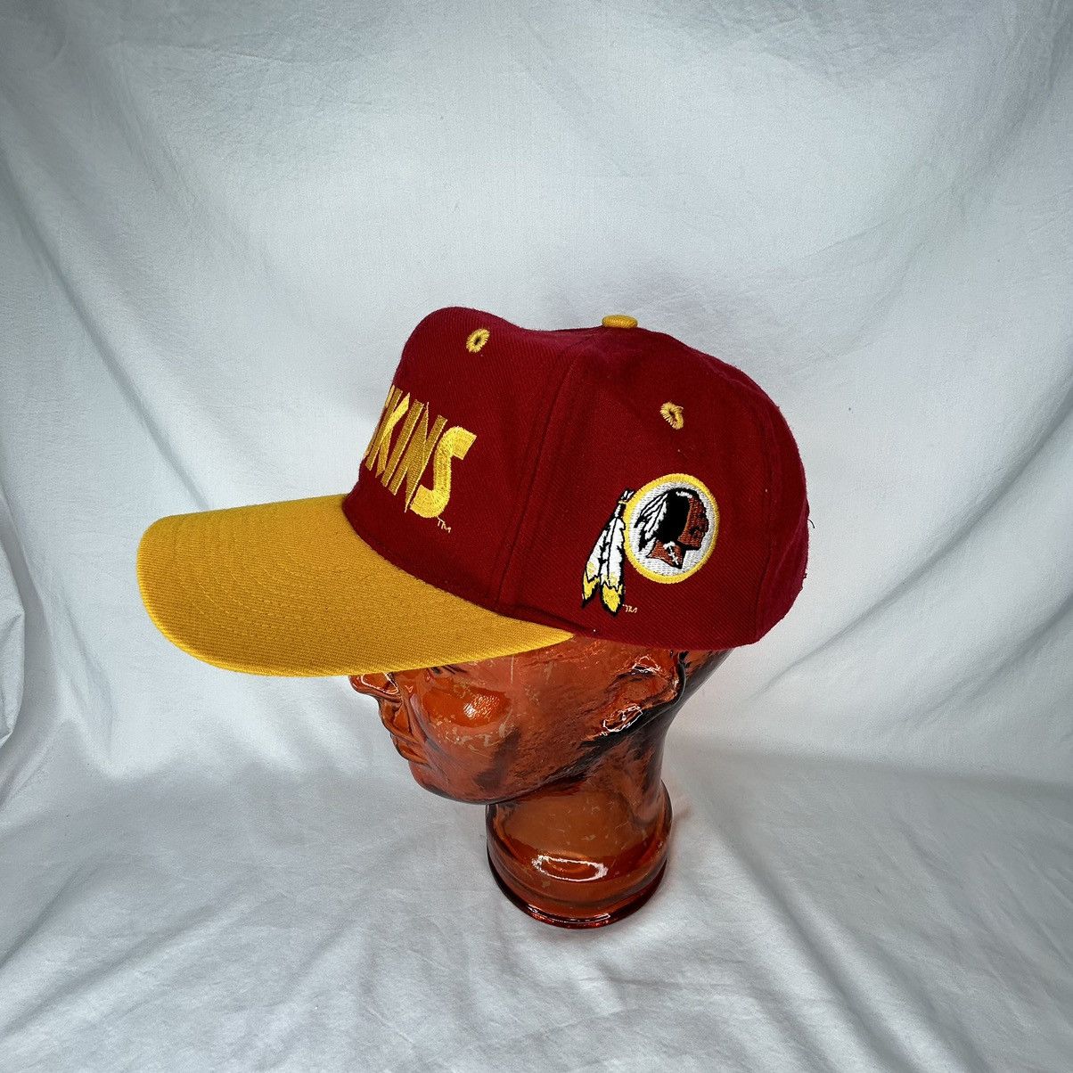 NFL Vtg 90’s Washington Redskins The Game NFL SnapBack Hat Size ONE SIZE - 2 Thumbnail