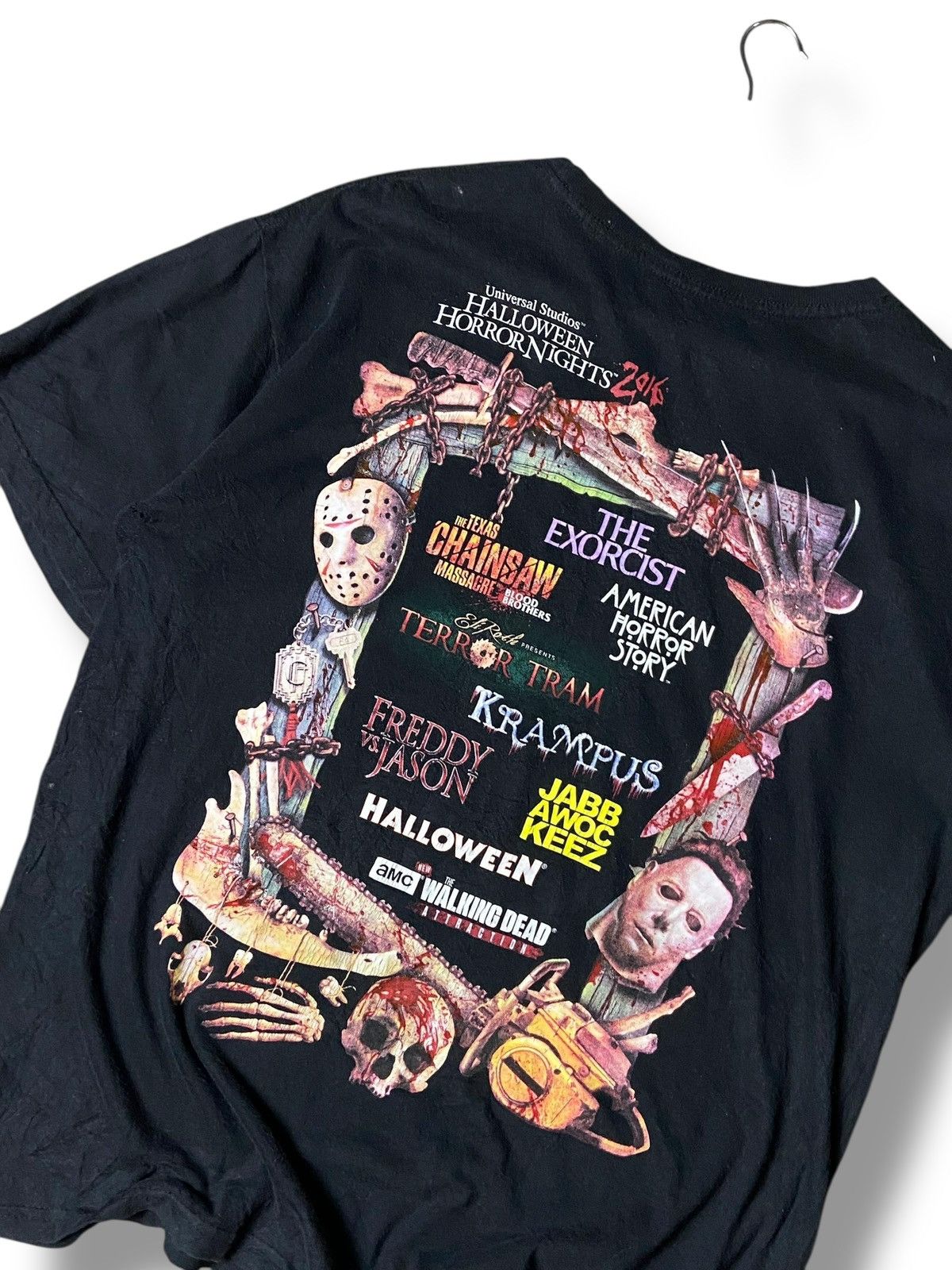 Japanese Brand Halloween Horror Night Backprint Tees (144) Size US S / EU 44-46 / 1 - 4 Thumbnail