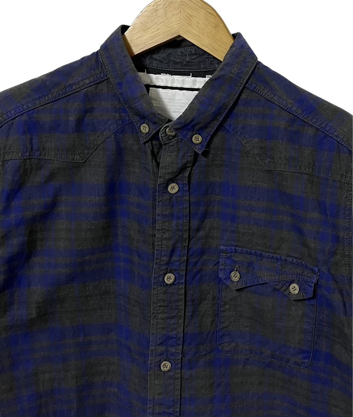 White Mountaineering WHITE MOUNTAINEERING CHECKERED STRIPED YOSUKE AIZAWA SHIRT Size US L / EU 52-54 / 3 - 4 Thumbnail