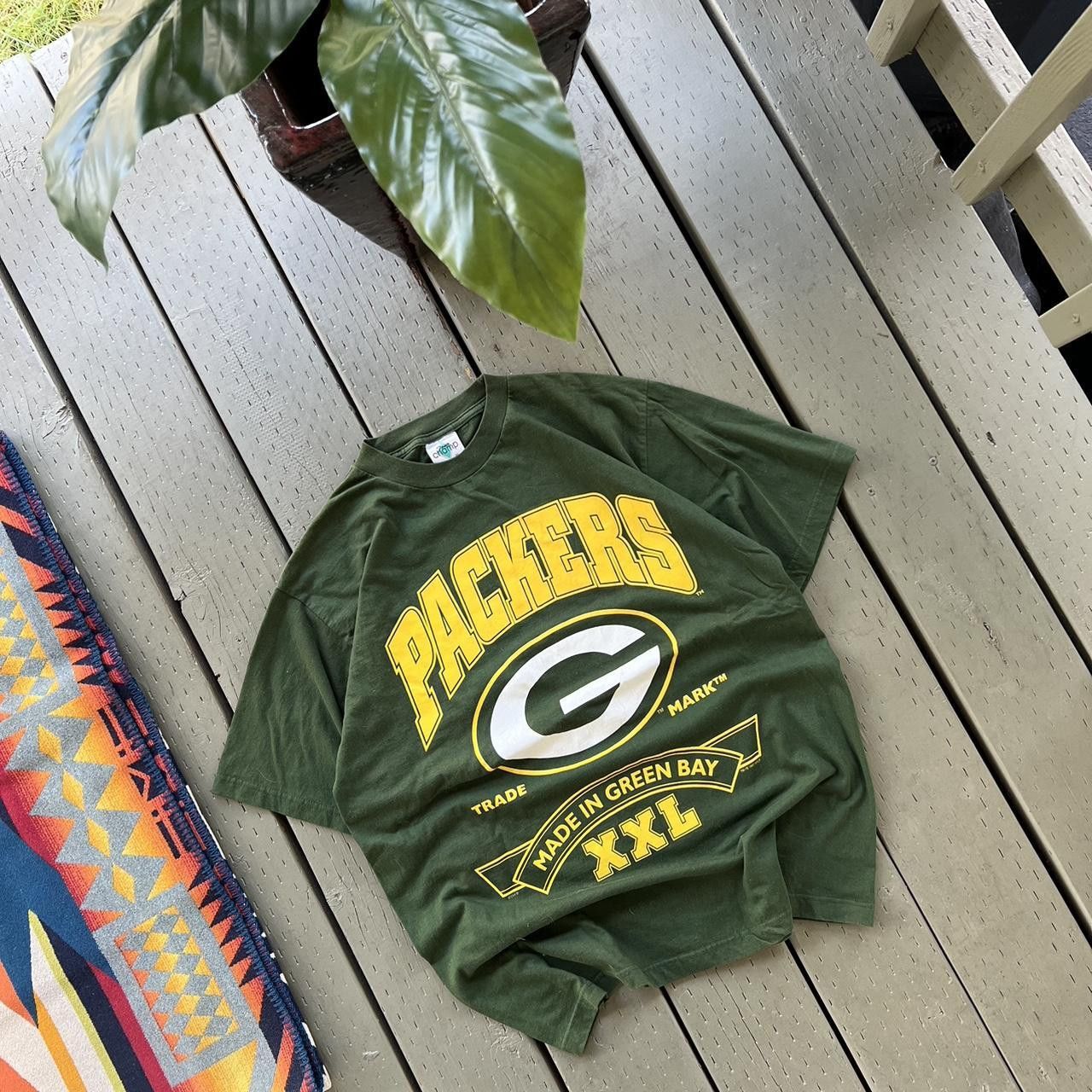 NFL × Vintage Greenbay Packers Vintage Shirt Size US XL / EU 56 / 4 - 4 Thumbnail