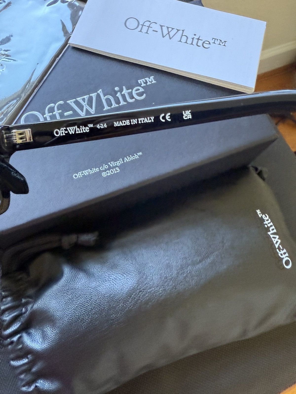 Off-White Off White Black Warren Sunglasses Size ONE SIZE - 4 Thumbnail