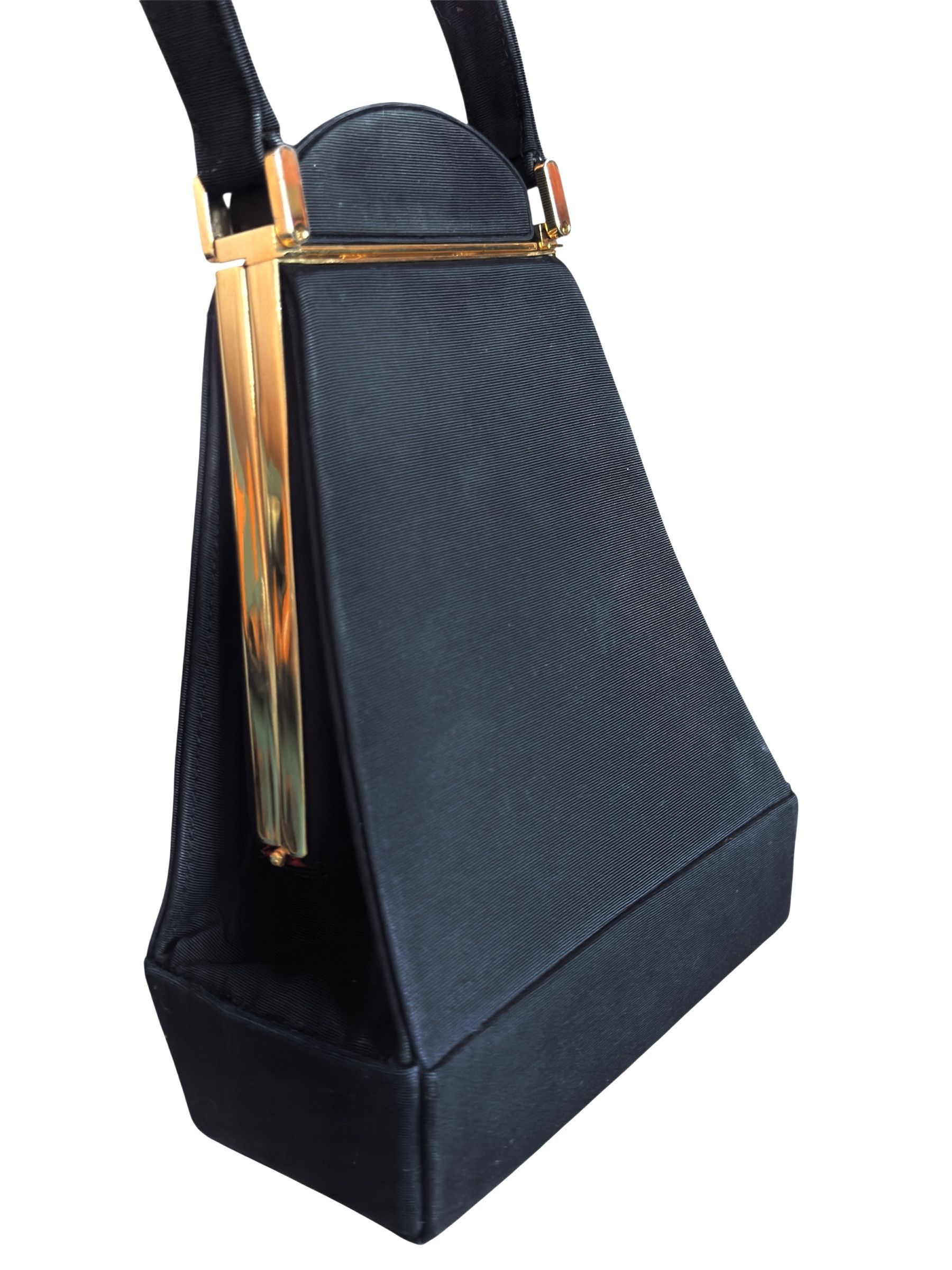 Karl Lagerfeld 🔥 Vintage Karl Lagerfeld Trapezoid Hand Bag Size ONE SIZE - 7 Thumbnail