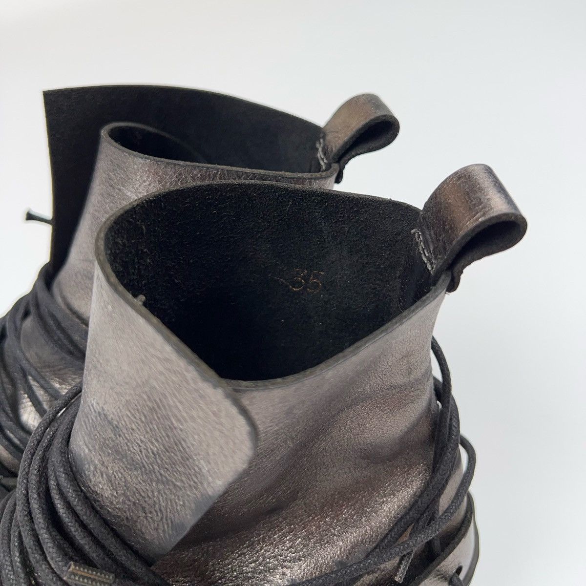 Trippen Trippen Platform Leather Shoes Geisha Happy Dream Avantgarde Size US 5 / IT 35 - 8 Thumbnail