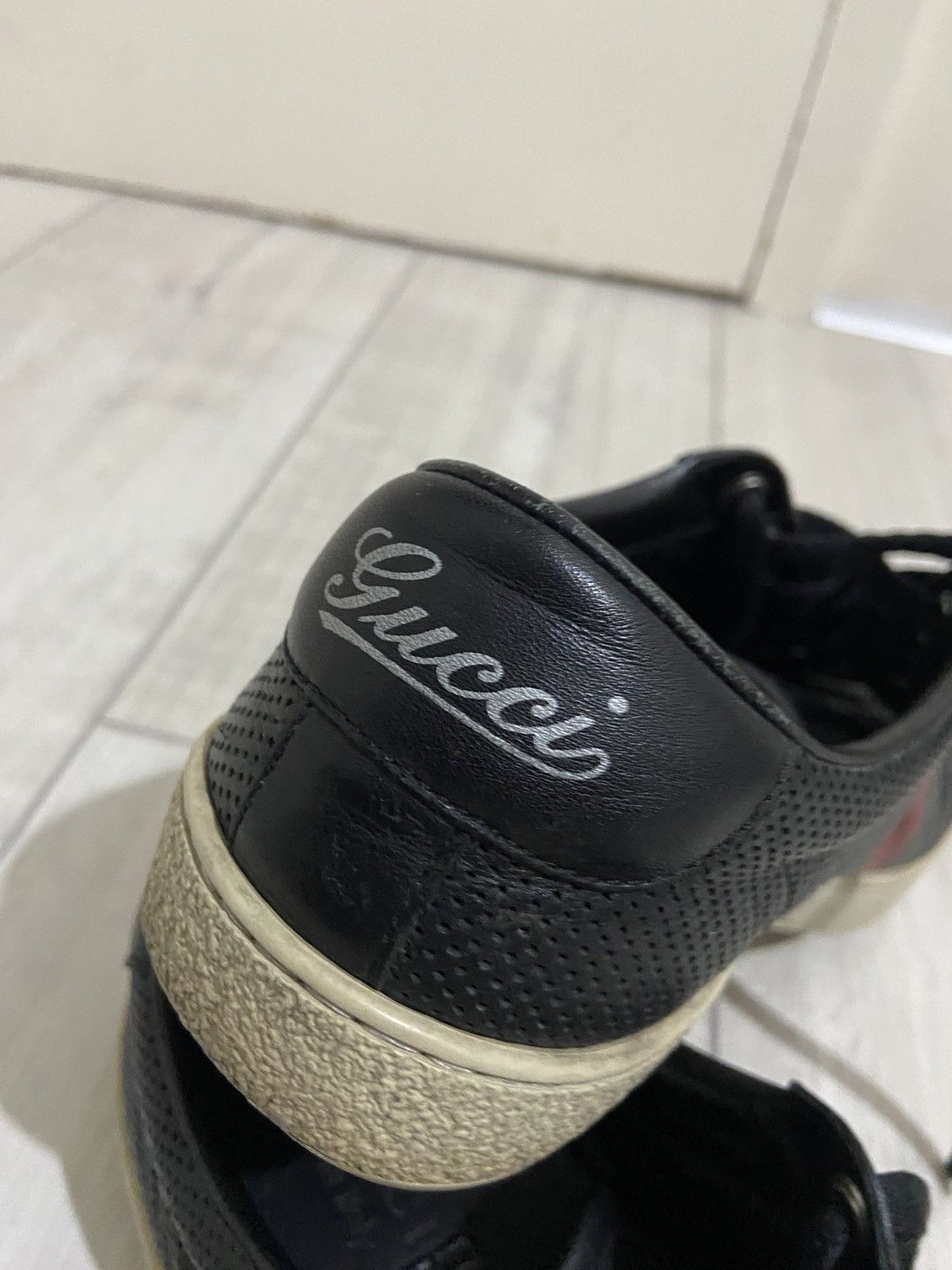 Gucci Gucci Ace Low Top Sneaker Size US 6.5 / EU 39-40 - 2 Thumbnail