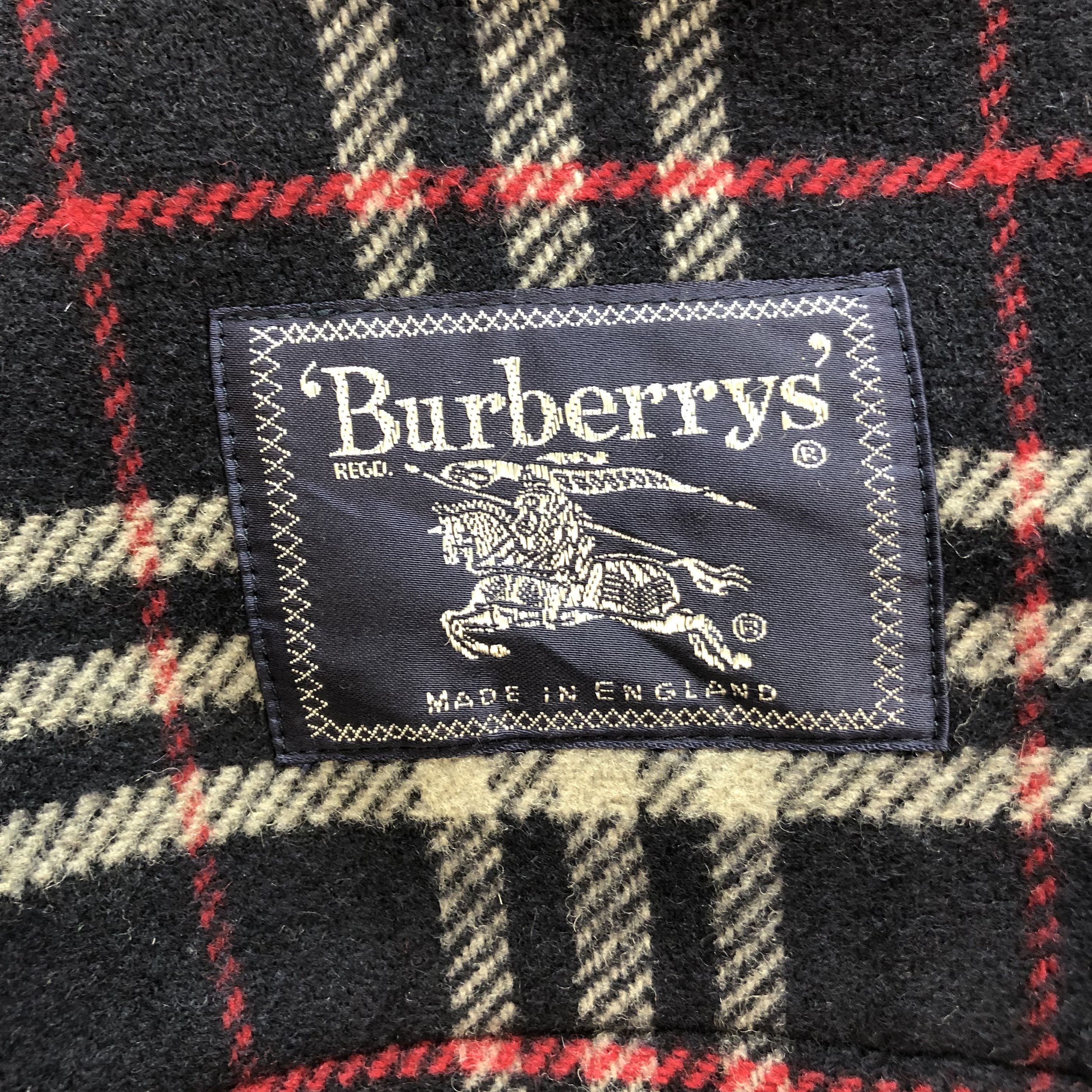 BURBERRYS' MADE IN ENGLAND DUFFLE COAT #6851-91