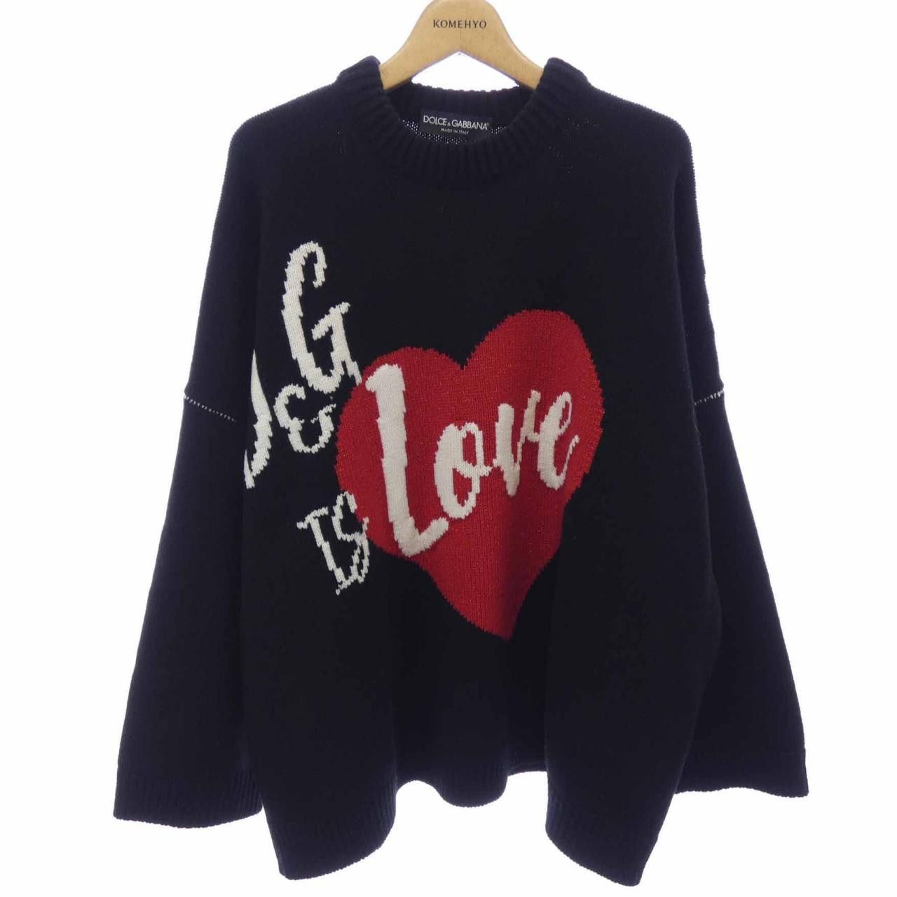 Dolce & Gabbana Dolce & Gabbana Dolce&Gabbana Cashmere Knit Textile Tops FX397T/JAWLU DUTY FREE for USA Size ONE SIZE - 1 Thumbnail