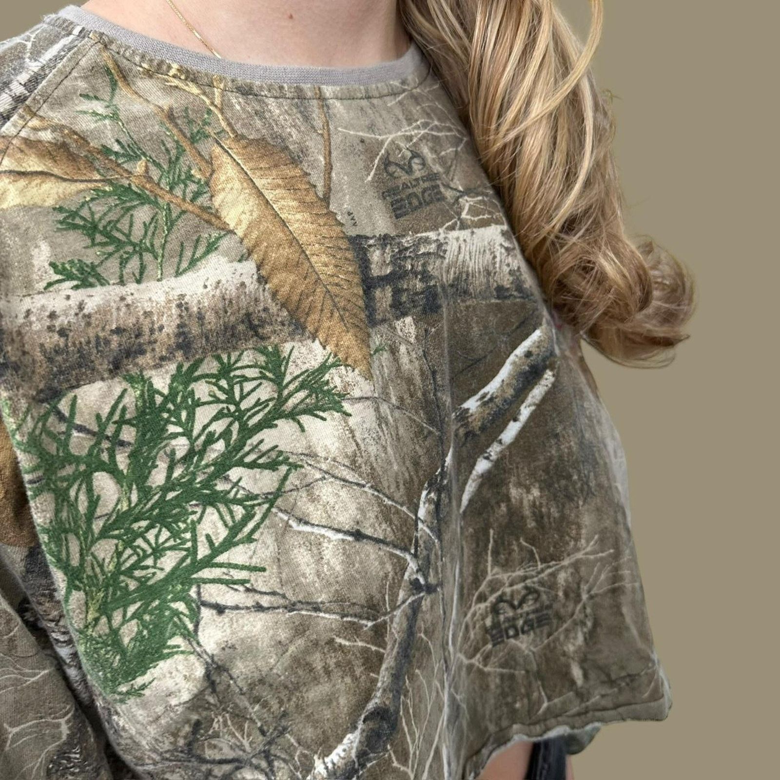 Realtree Vintage real tree cropped sweatshirt Size M / US 6-8 / IT 42-44 - 3 Thumbnail