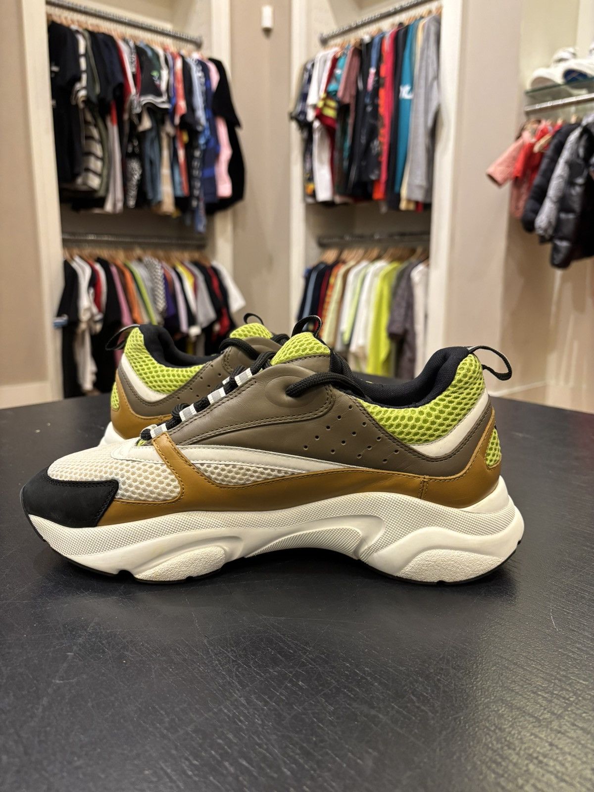 Dior Dior B22 Ebony Green Size US 10 / EU 43 - 4 Thumbnail