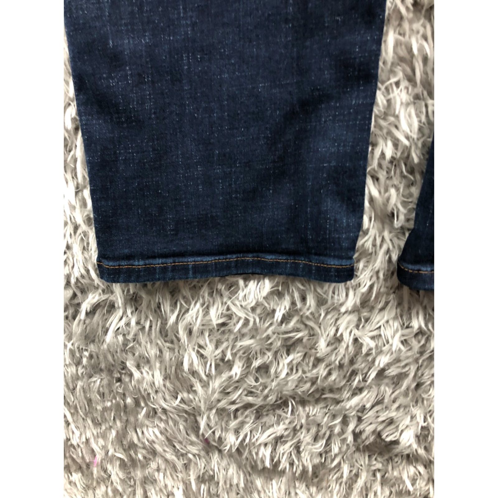 Lee Lee Modern Series Bootcut Jeans Womens 10S Mid Rise Dark Wash Blue Denim 5-Pocket Classic Size 32" / US 10 / IT 46 - 7 Thumbnail