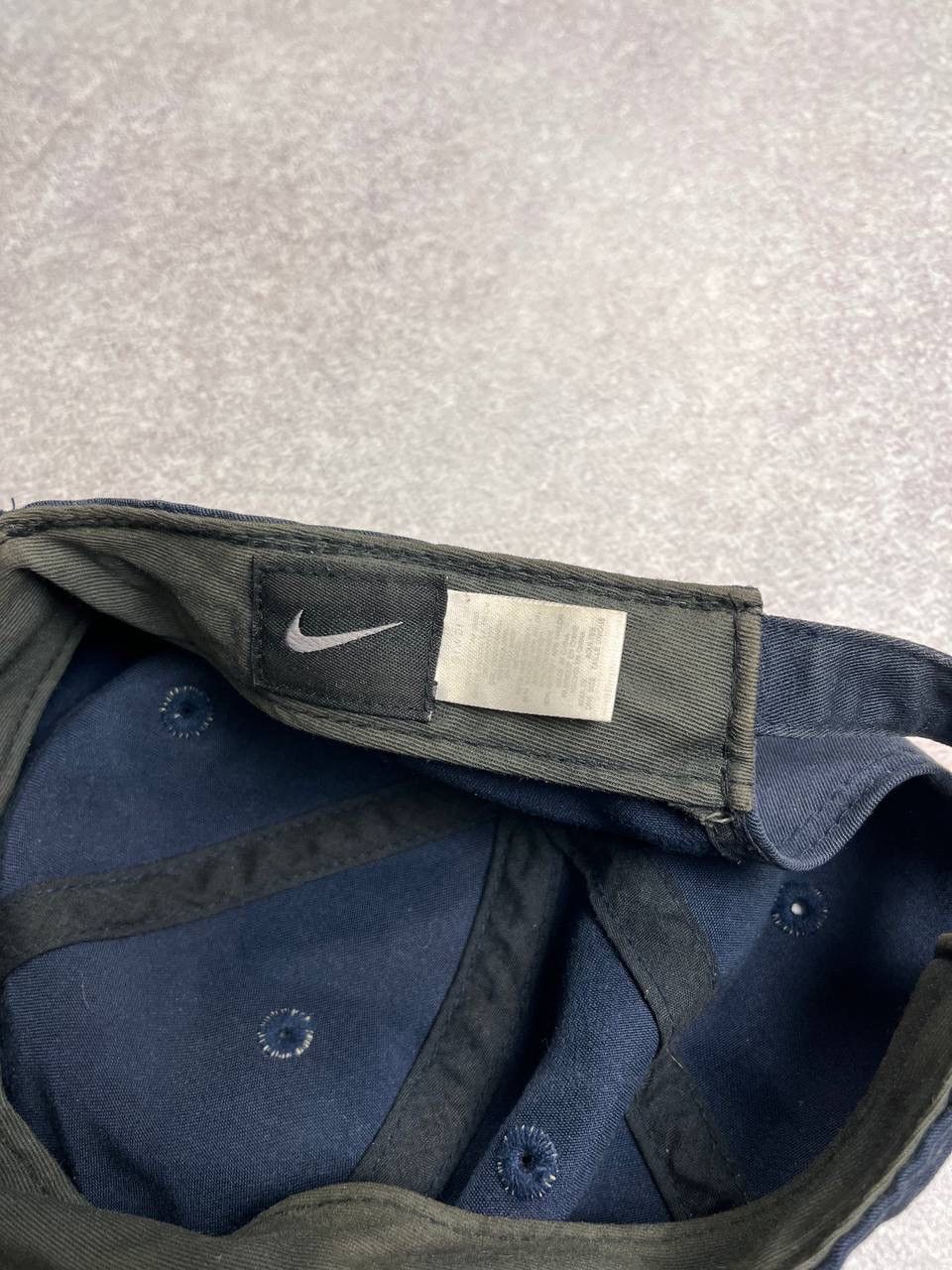 Nike × Vintage Vintage Nike Swoosh Central Logo Y2K Cap Size ONE SIZE - 5 Thumbnail