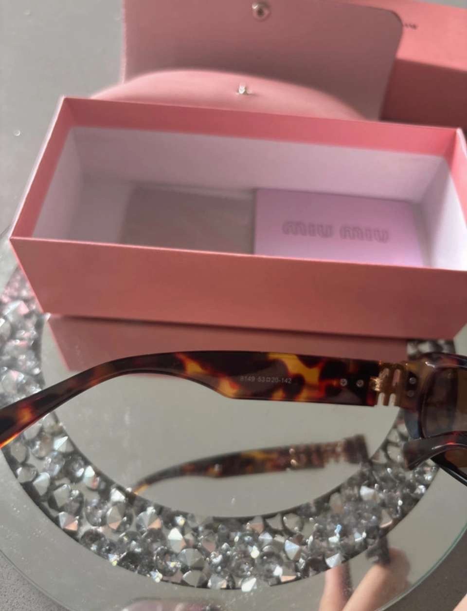 Miu Miu Miu miu tortoise shell sunglasses Size ONE SIZE - 5 Thumbnail