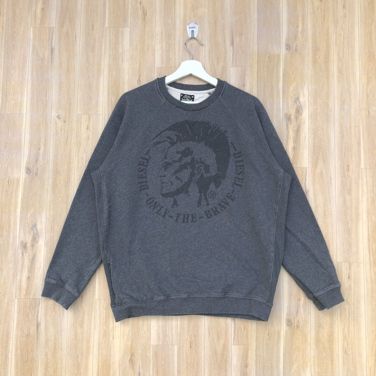 Diesel Vintage Diesel Industry Pullover Sweatshirt Size US XXL / EU 58 / 5 - 1 Thumbnail