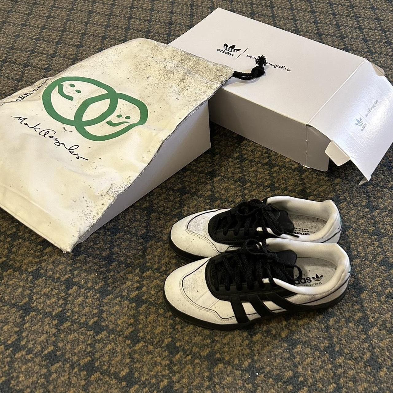 image of Adidas Aloha Super Shoes in Black, Men's (Size 5)