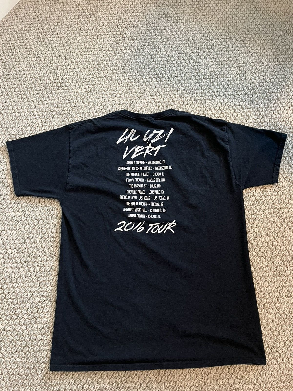 Lil Uzi Vert Lil Uzi Tour T-shirt Size US L / EU 52-54 / 3 - 2 Thumbnail
