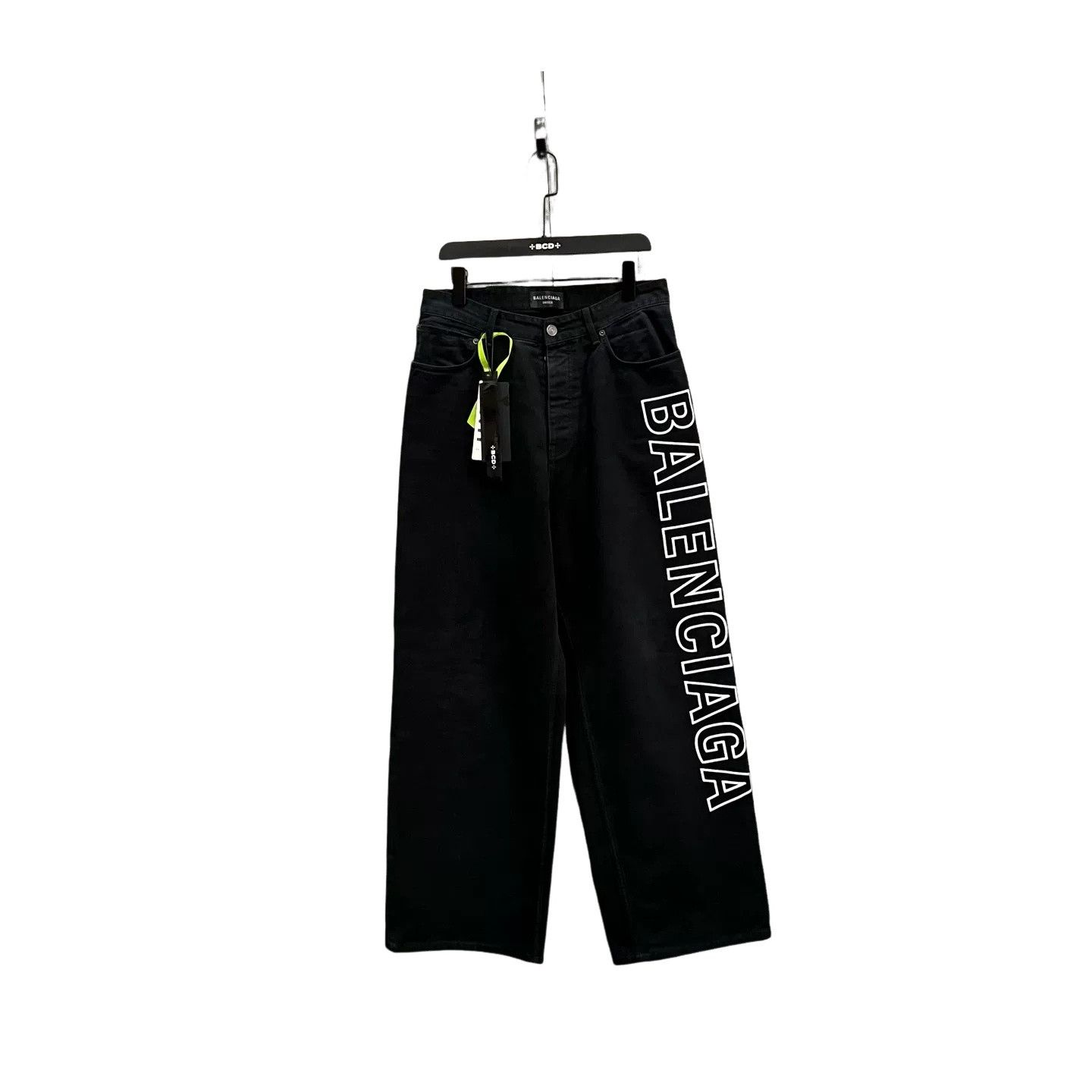 Balenciaga Balenciaga Side Logo Straight Jeans XS Size US 28 / EU 44 - 1 Thumbnail