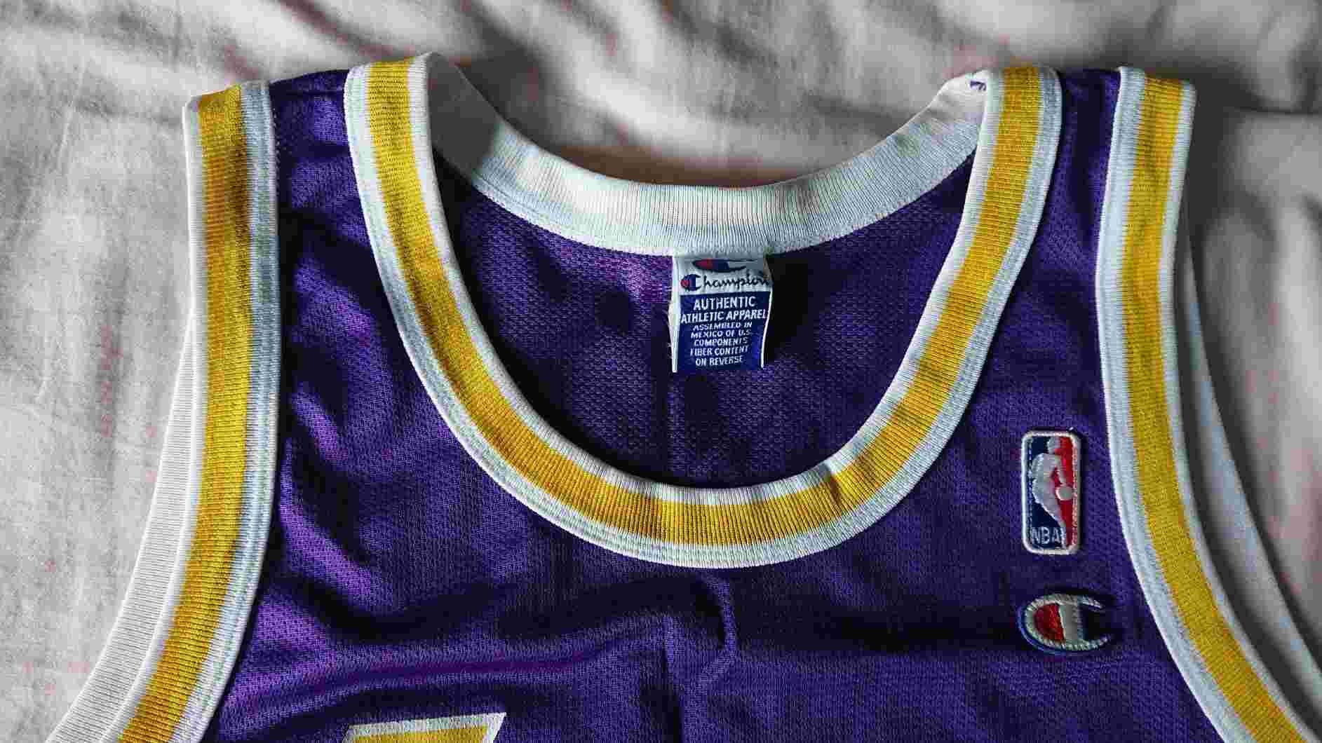 Champion Champion Lakers Shaquille O'Neal 34 Jersey (Size 44) Size US L / EU 52-54 / 3 - 3 Thumbnail