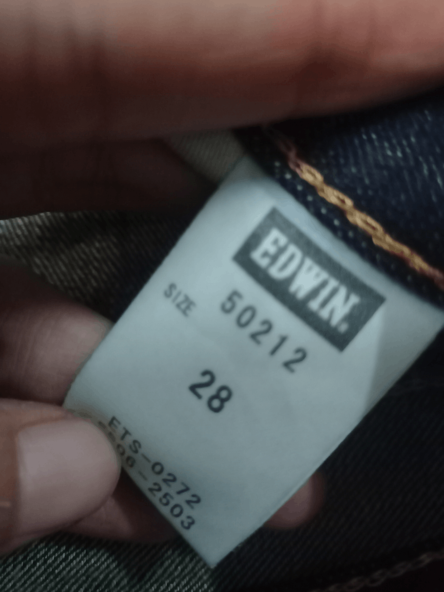Edwin × Japanese Brand Vintage Japanese Edwin 502 Washed Blue Distressed Jeans Size US 29 - 12 Thumbnail