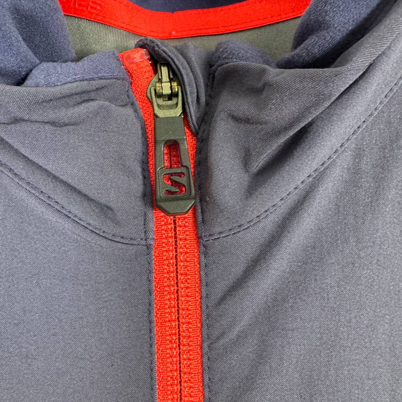 Salomon Salomon ClimaWind Jacket Womens Blue Full Zip Running L Size XS / US 0-2 / IT 36-38 - 4 Thumbnail