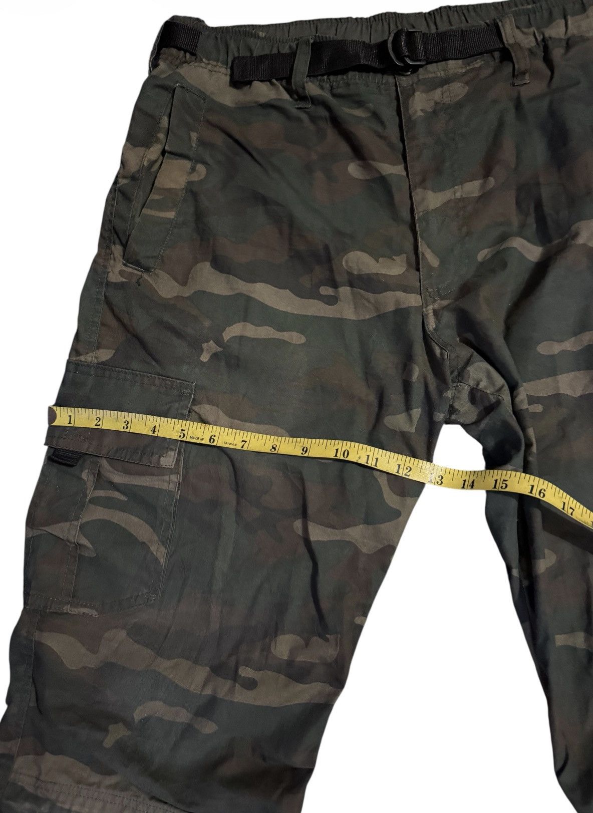 Japanese Brand PARALYSER Cargo Pants Camouflage ARMY Vintage Size US 33 - 7 Thumbnail