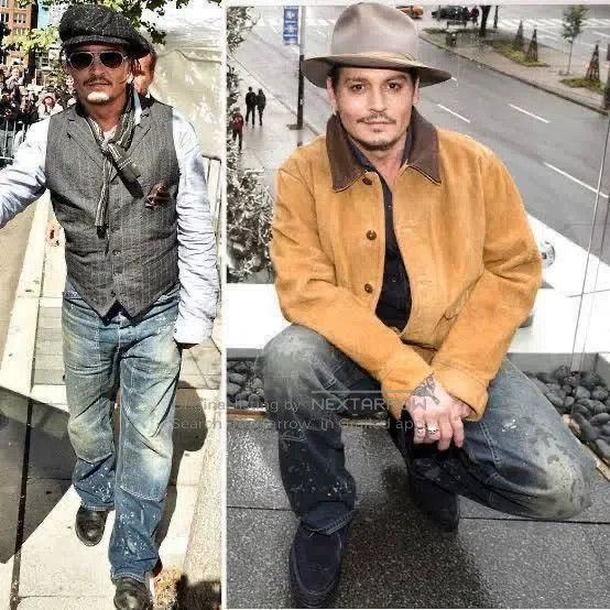 RRL Ralph Lauren RRL Ralph Lauren Depp style splashed ink Size US 32 / EU 48 - 9 Thumbnail