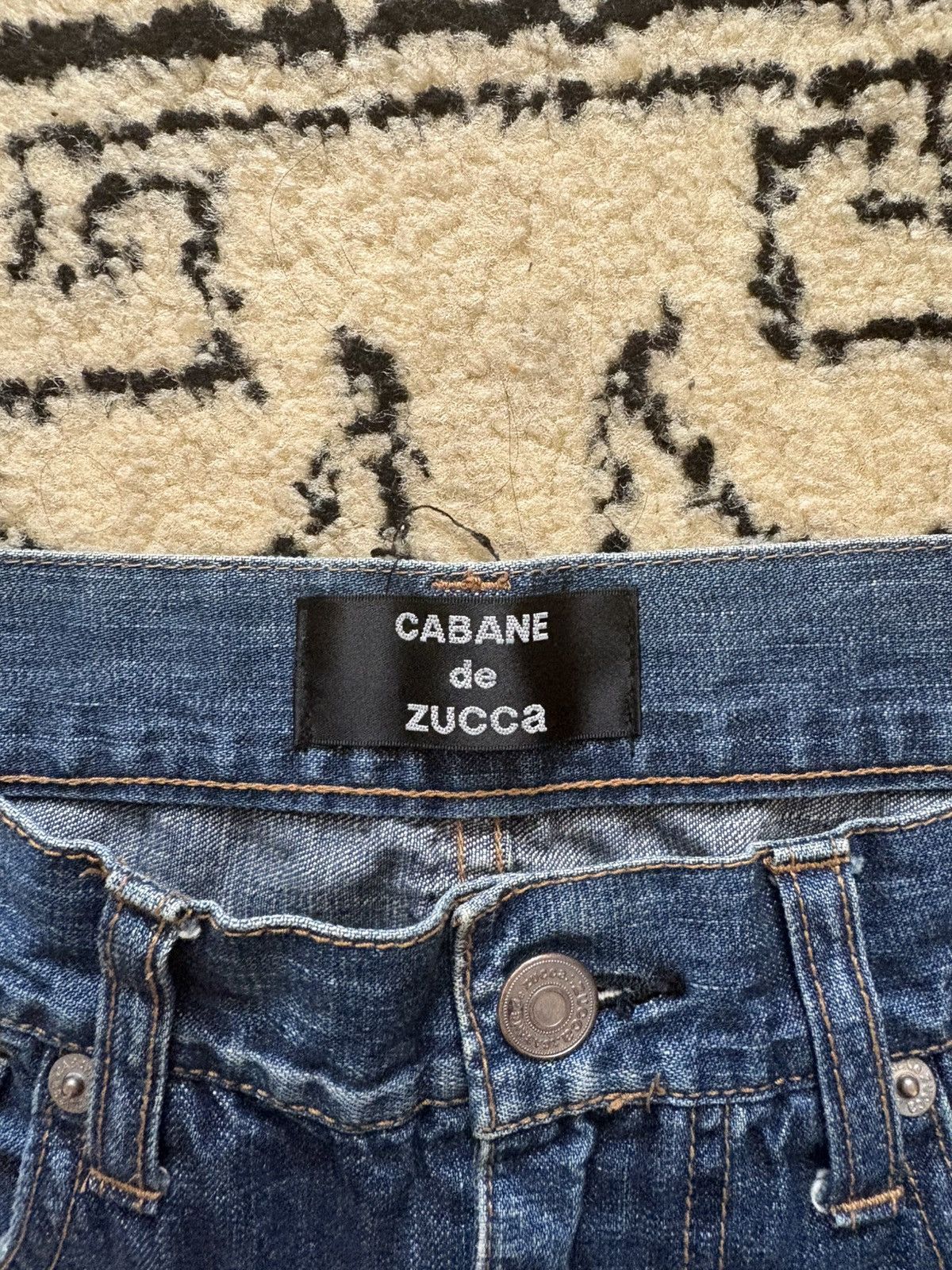 CABANE de ZUCCa Cabane de zucca archive dropped crotch denim Size US 33 - 7 Thumbnail