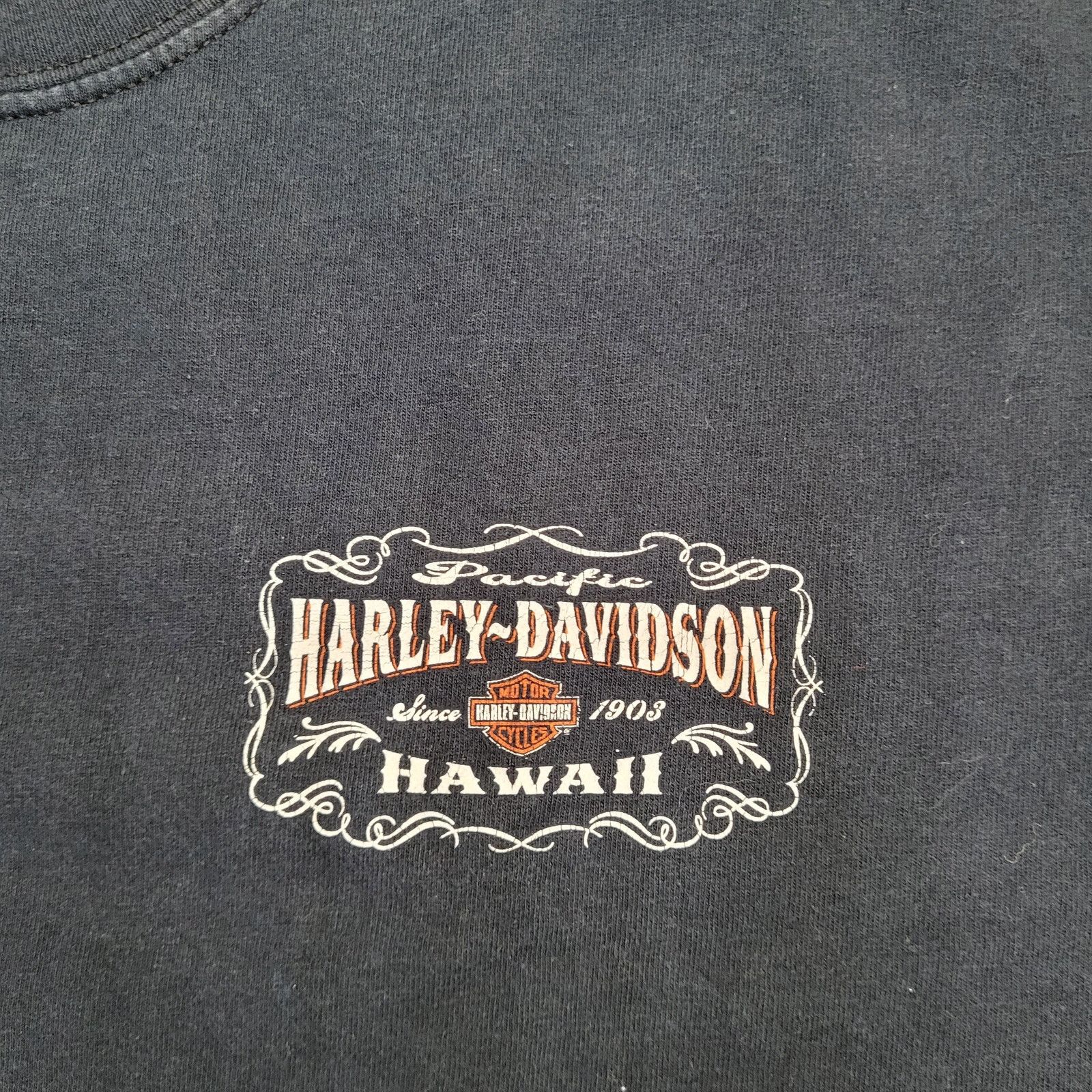 Vintage Vintage Harley Davidson Hawaii Shirt XL 24x29 Black Size US XL / EU 56 / 4 - 11 Thumbnail