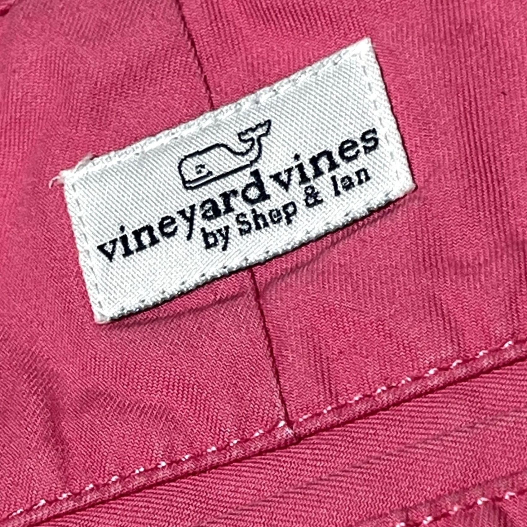 Vineyard Vines VINEYARD VINES Shirt Men 28 Salmon Chino Embroidered Fish Sharks 28 Size US 28 / EU 44 - 4 Thumbnail