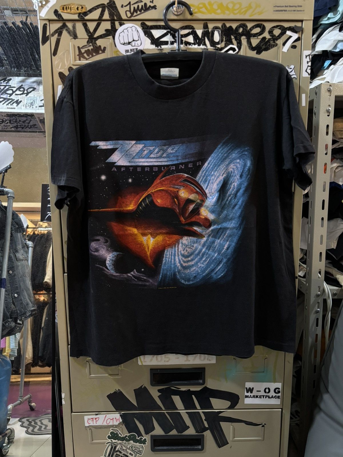 Band Tees ZZ top vintage t shirt 1980’s Size US XL / EU 56 / 4 - 1 Thumbnail