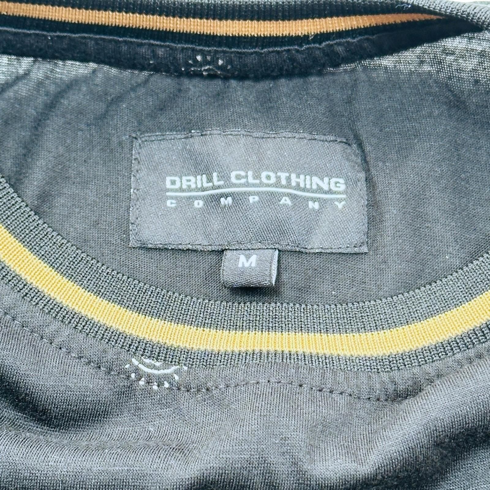Other Drill Clothing T-Shirt Men's UK Size M Black Gold Sparkle Size US M / EU 48-50 / 2 - 6 Thumbnail