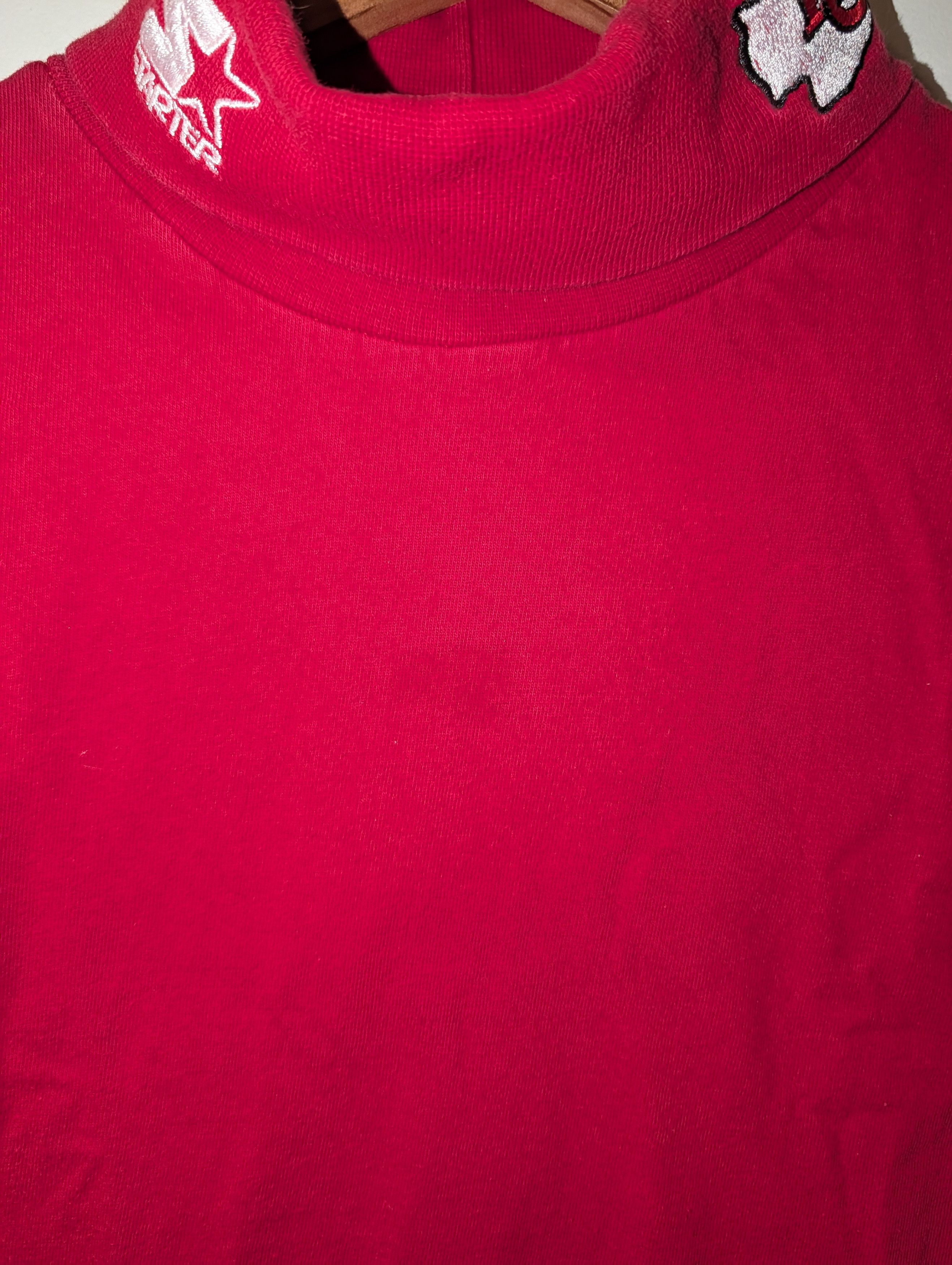 NFL Vintage Starter NFL Kansas City Chiefs Mock Neck Long Sleeve Size US L / EU 52-54 / 3 - 6 Thumbnail
