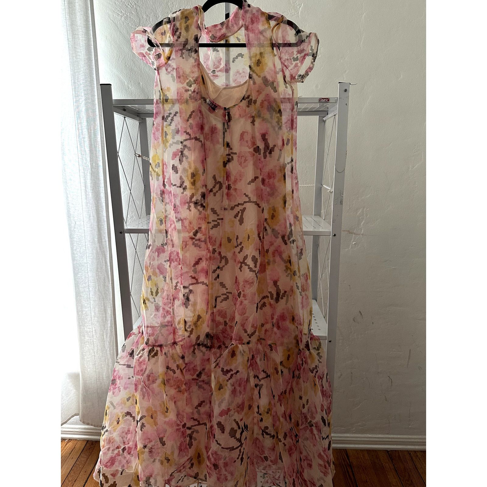 Staud STAUD Calluna Maxi Dress Blossom Floral S Size S / US 4 / IT 40 - 3 Thumbnail