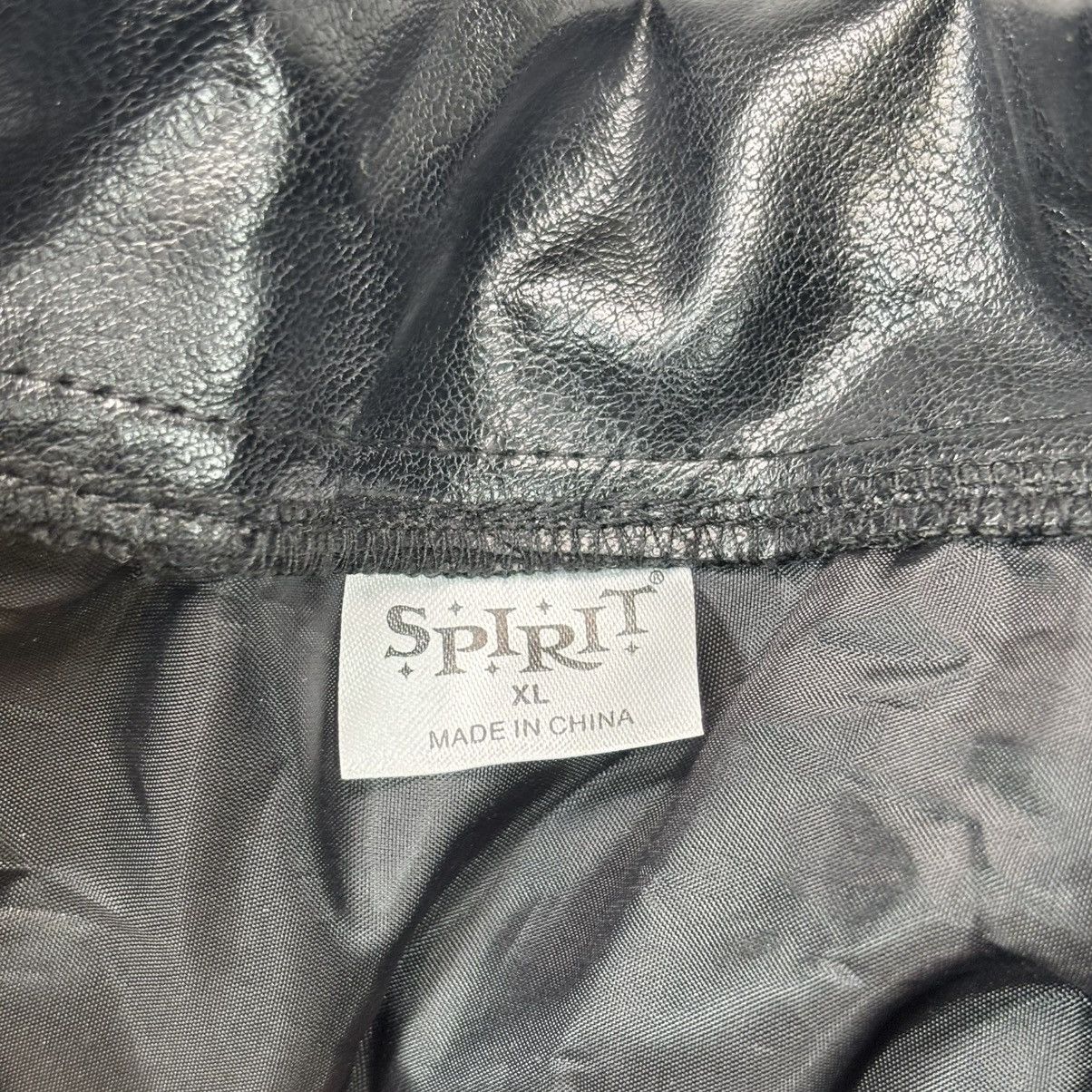 Other Spirit Halloween size XLarge Skeleton faux Leather Jacket Size XL / US 12-14 / IT 48-50 - 2 Thumbnail