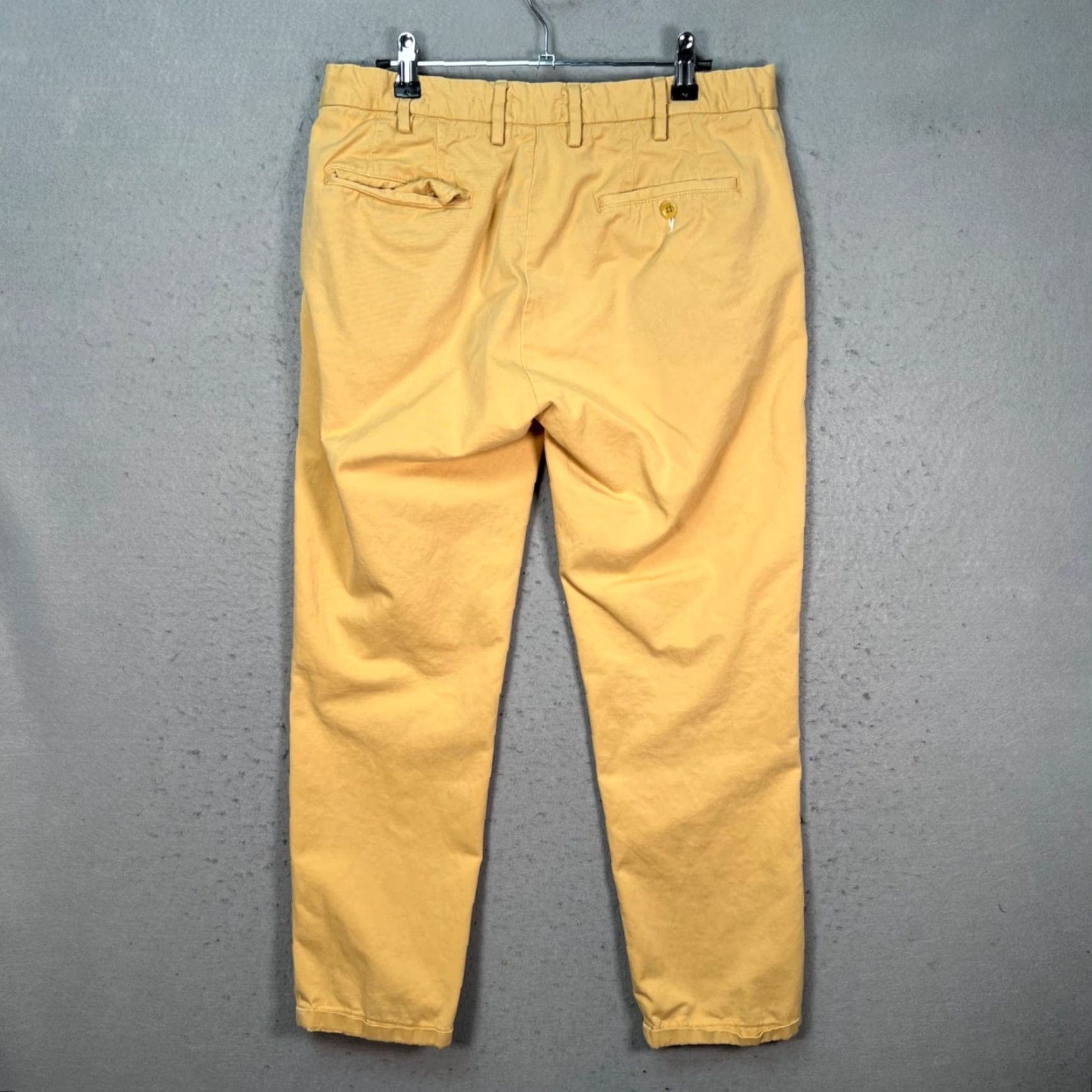 Gant Gant Rugger Mens 31x27 Yellow Chinos Slim Fit Trousers Chino Pants Shirt? Size US 31 - 2 Thumbnail