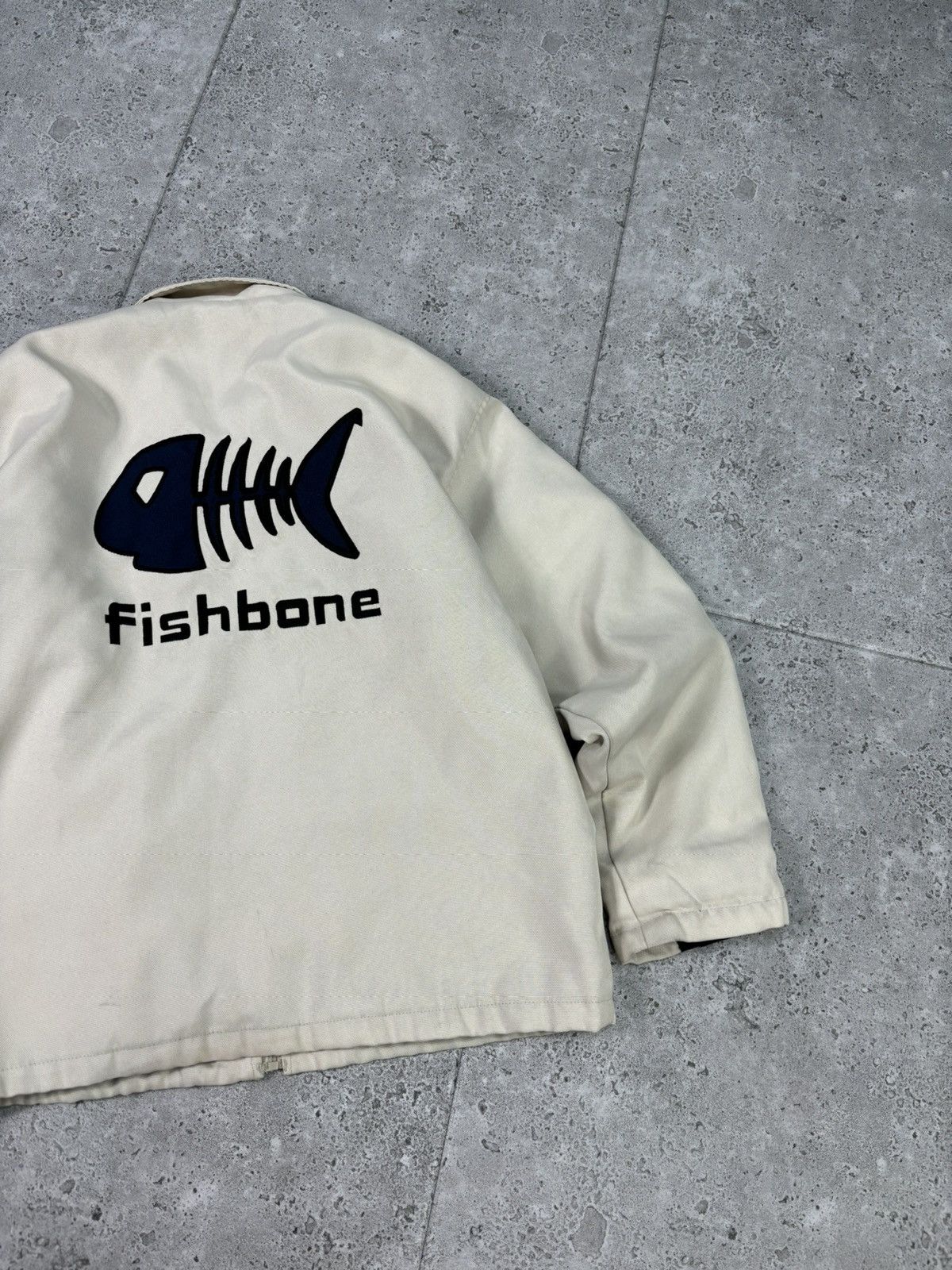 JNCO × Southpole × Wu-Tang Clan Fishbone Jacket Big Back Logo Fish Style Fisherman 2000s Y2K Size US L / EU 52-54 / 3 - 1 Thumbnail