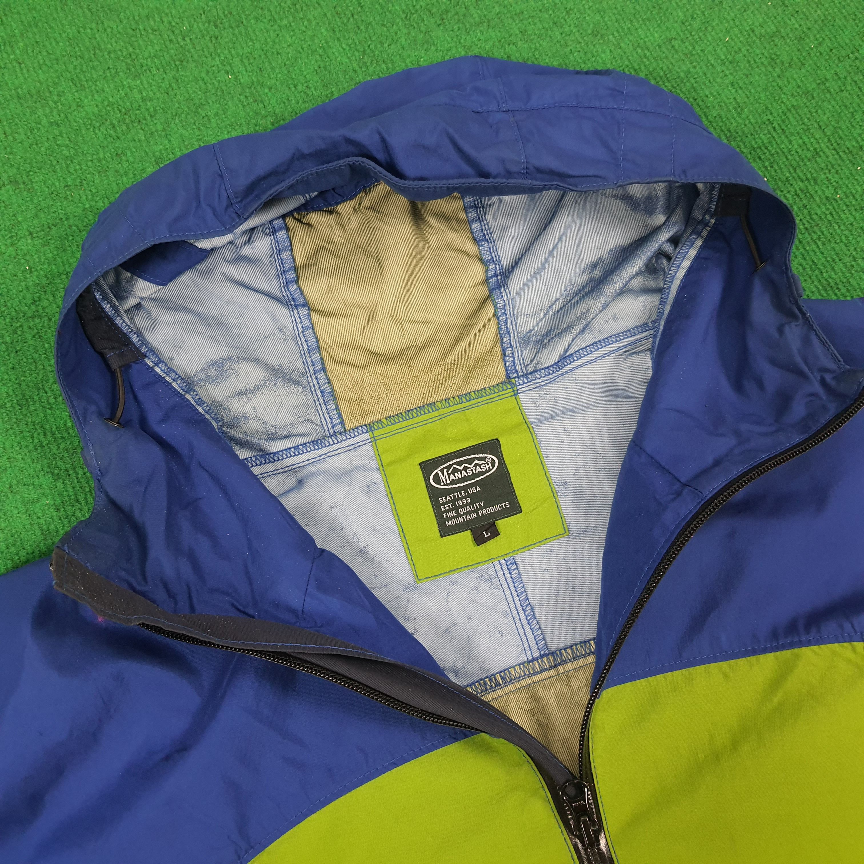 Manastash Vintage Manastash Outdoor Sportswear Windbreaker Jacket Size US L / EU 52-54 / 3 - 5 Thumbnail