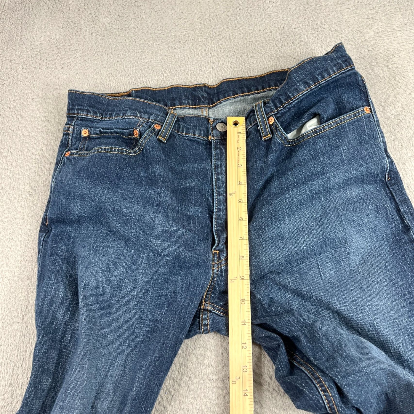 Levi's Levi's 541 Jeans Men’s 36x34 Dark Wash Athletic Fit Tapered Leg 5-Pocket Denim Size US 36 / EU 52 - 4 Thumbnail