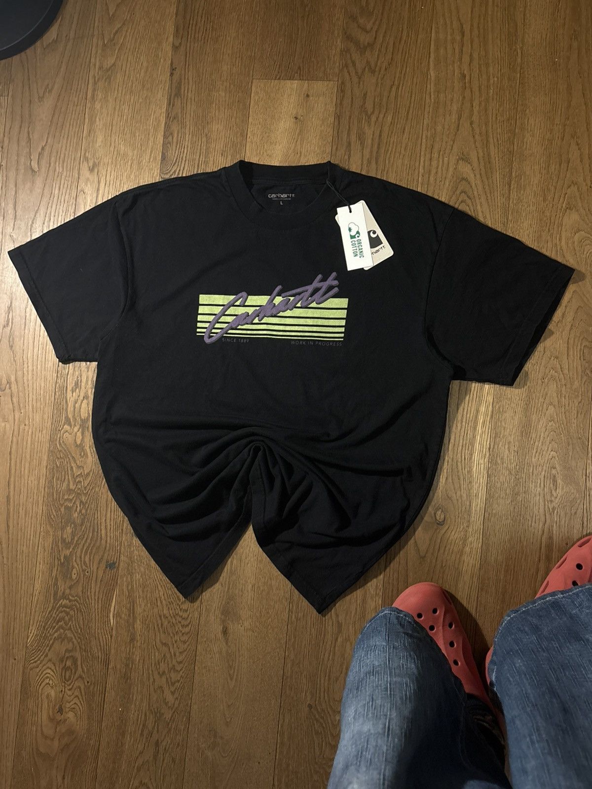 Carhartt Carhartt Streetwear Workwear Swag Print Tshirt Size US L / EU 52-54 / 3 - 9 Thumbnail