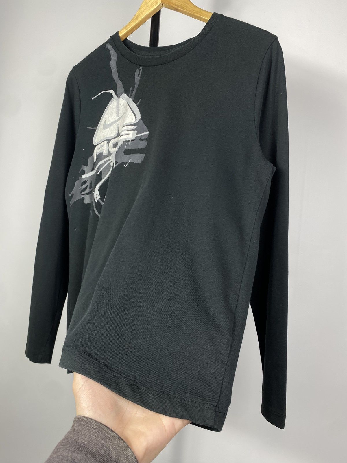 Nike × Vintage Vintage 90’s NIKE ACG Tn Y2K RETRO LONGSLEEVE SWOOSH LOGO Size US S / EU 44-46 / 1 - 2 Thumbnail