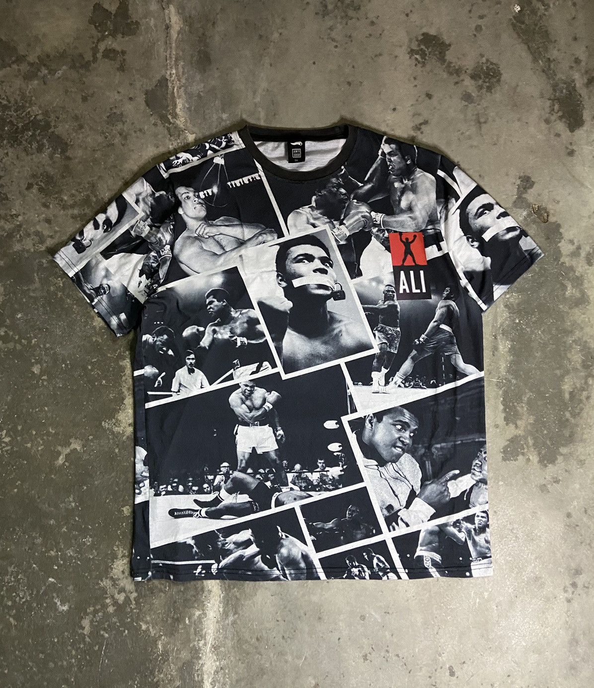 Crazy Design Overprint Tee