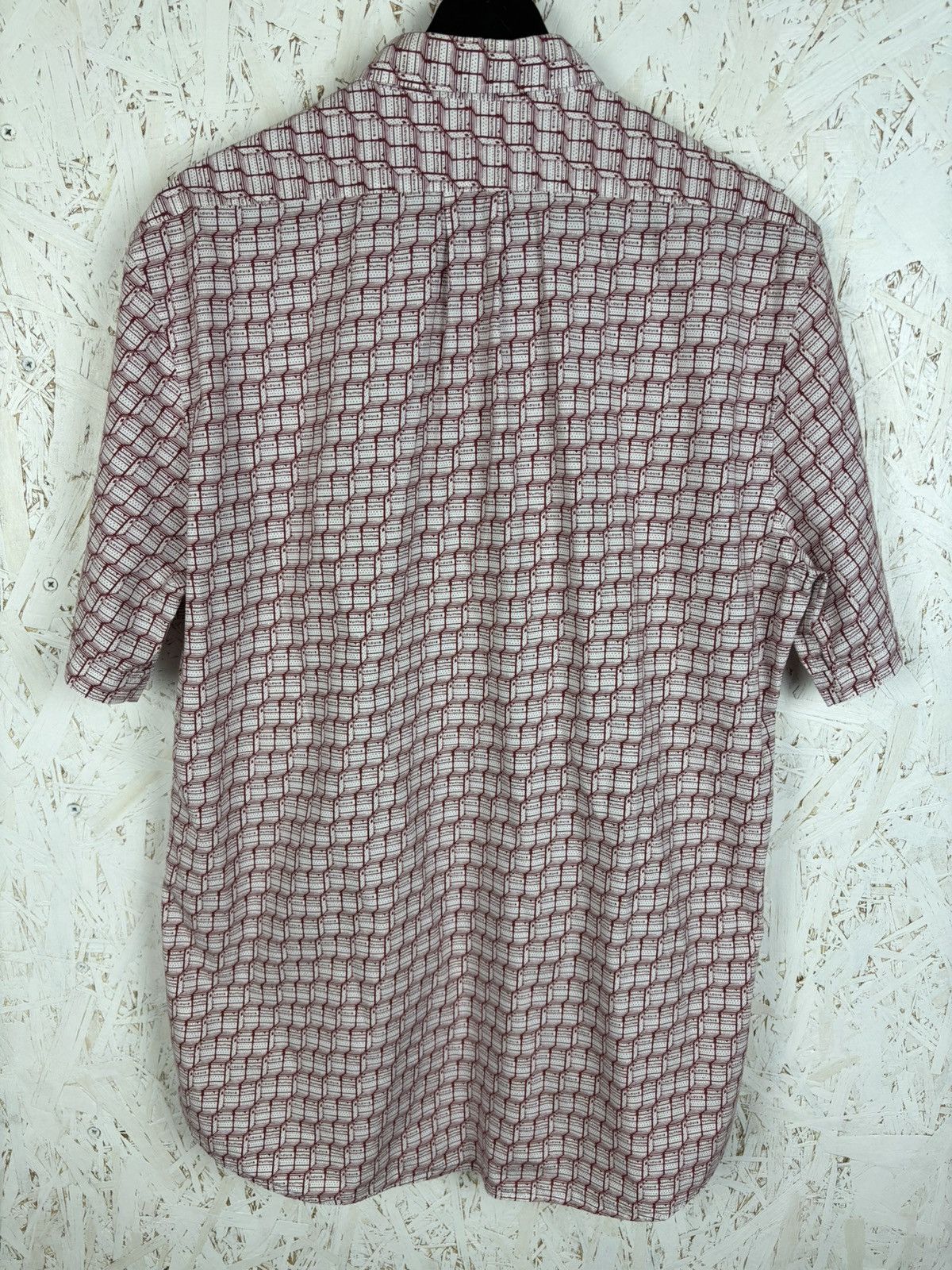 Louis Vuitton Louis Vuitton Allover Print Button Up Short Sleeve Shirt Size US XL / EU 56 / 4 - 5 Thumbnail