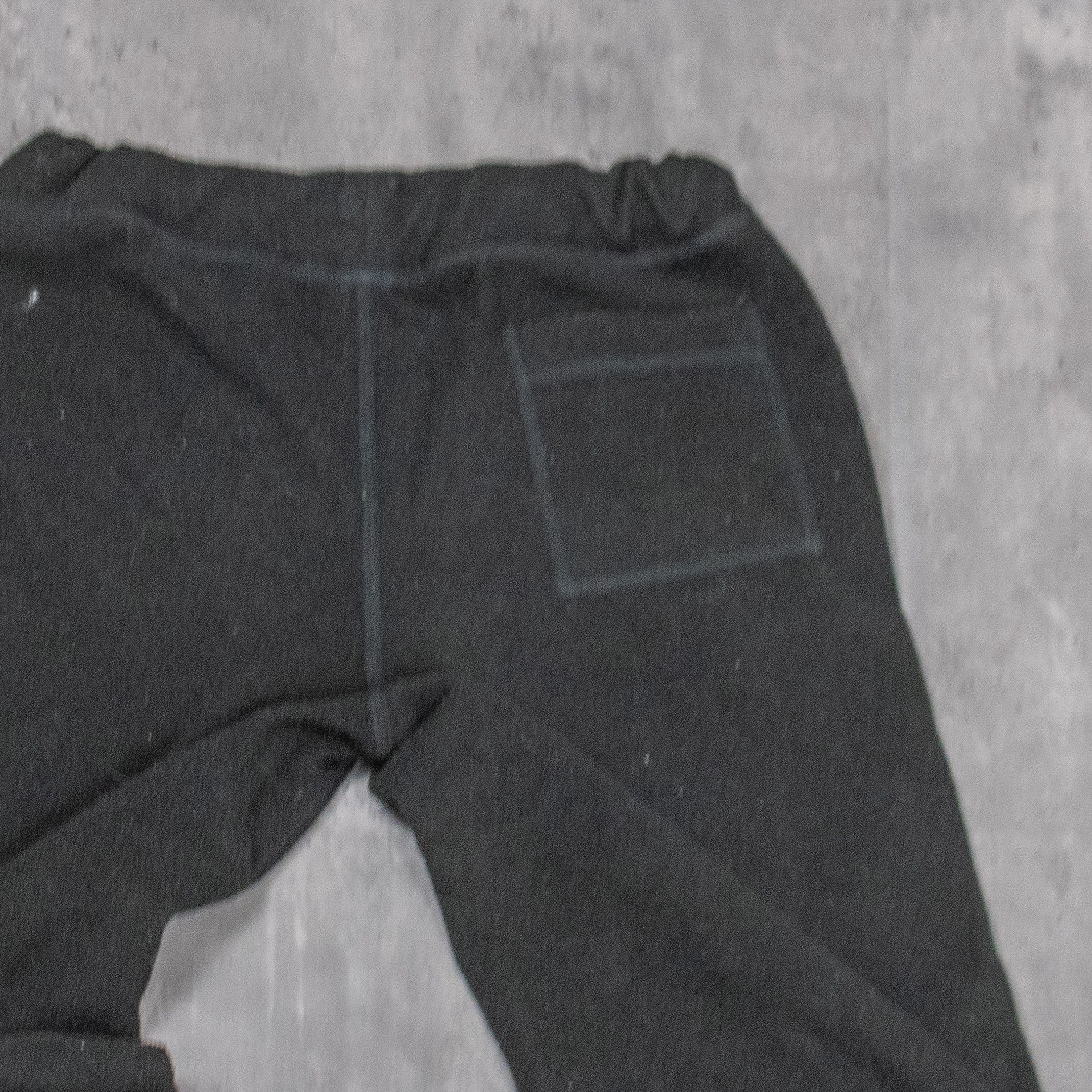 Gap Y2K 2000's Gap Baggy Relax Wide Legged Black Fleece Pant's Size US 28 / EU 44 - 16 Thumbnail