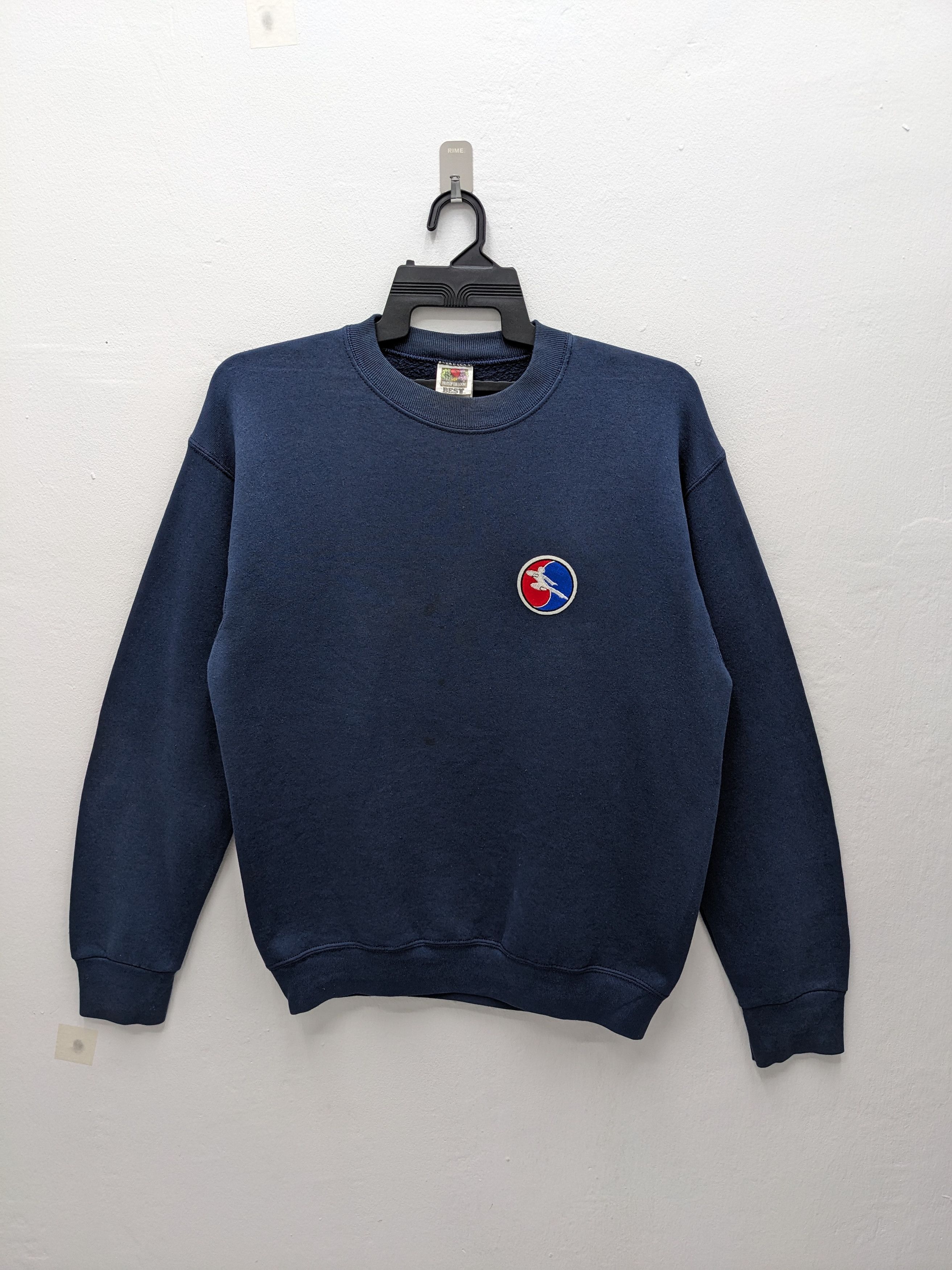Fruit Of The Loom Vintage Fruit of the Loom Ski Patch Crewneck Sweatshirt Size US M / EU 48-50 / 2 - 2 Thumbnail