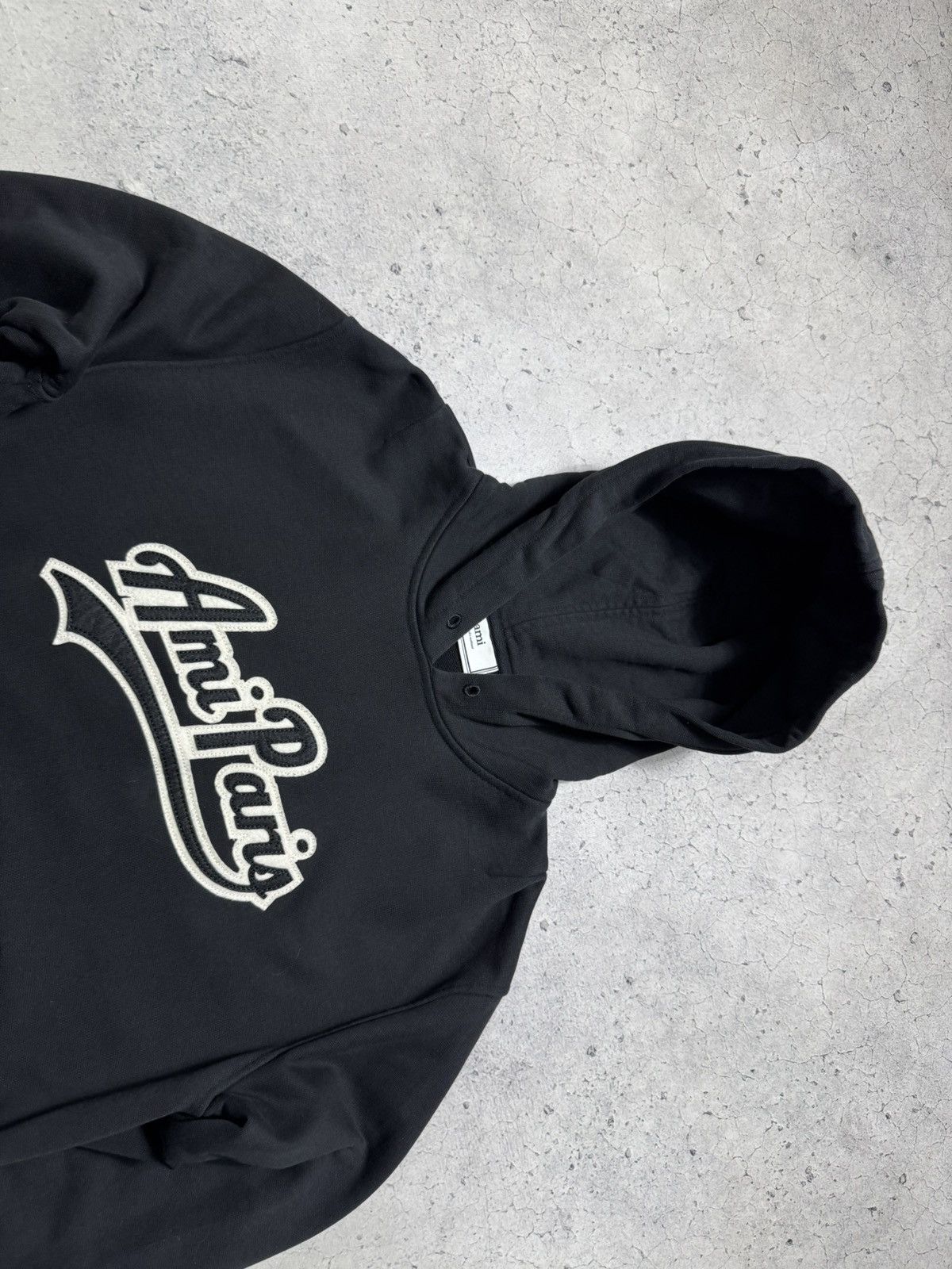 AMI Ami Paris Big Logo Black Hoodie Size M Size US M / EU 48-50 / 2 - 5 Thumbnail