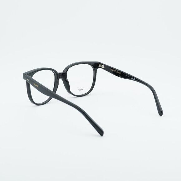 Celine Celine CL5010IN 001 Eyeglasses Black 53mm Square Frame Size ONE SIZE - 3 Thumbnail