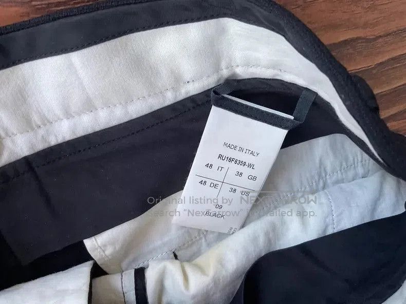 Rick Owens Rick Owens Cropped Wool Astaire Pants. Size US 32 / EU 48 - 5 Thumbnail
