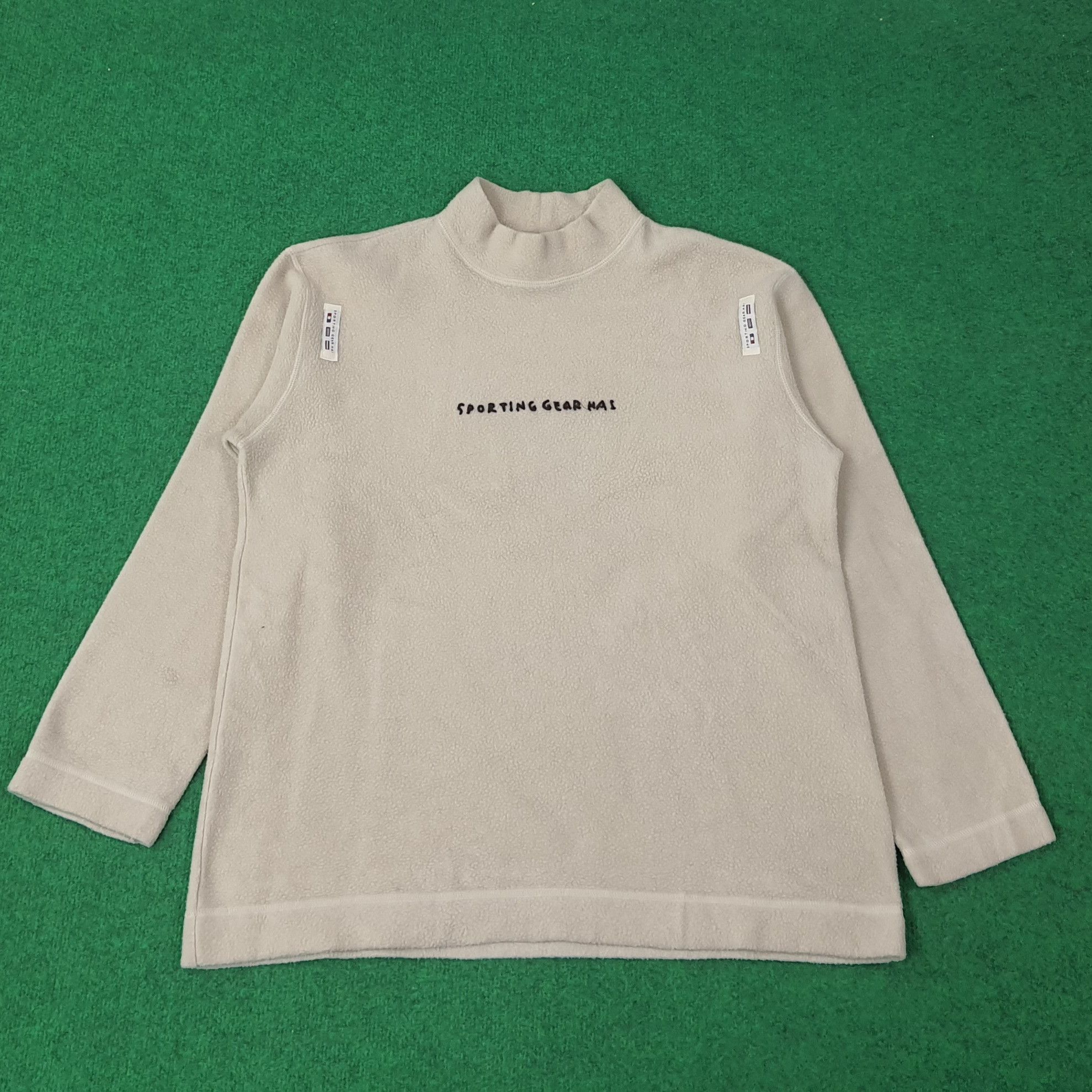 Hai Sporting Gear Hai Sporting Gear by Issey Miyake Fleece Sweatshirt C263N22 Size US M / EU 48-50 / 2 - 1 Thumbnail