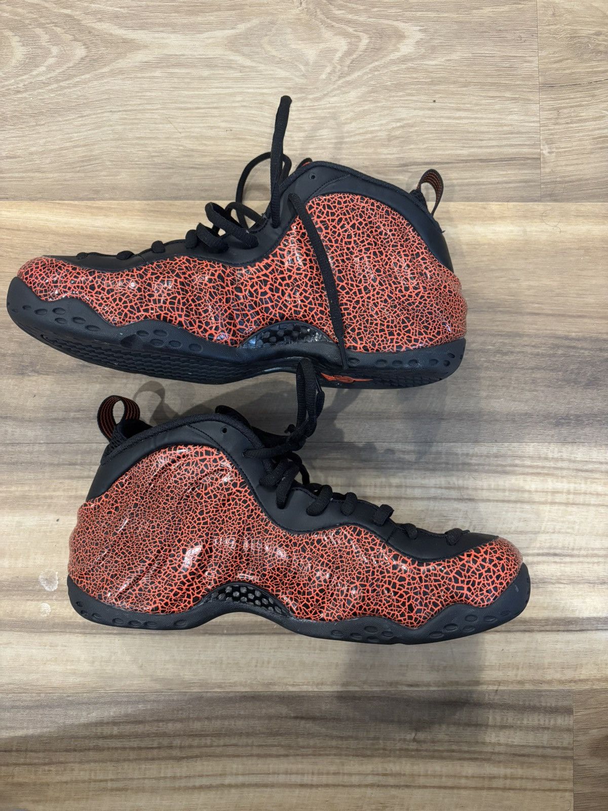 Nike Nike Foamposite One Cracked Lava Size US 11.5 / EU 44-45 - 1 Thumbnail